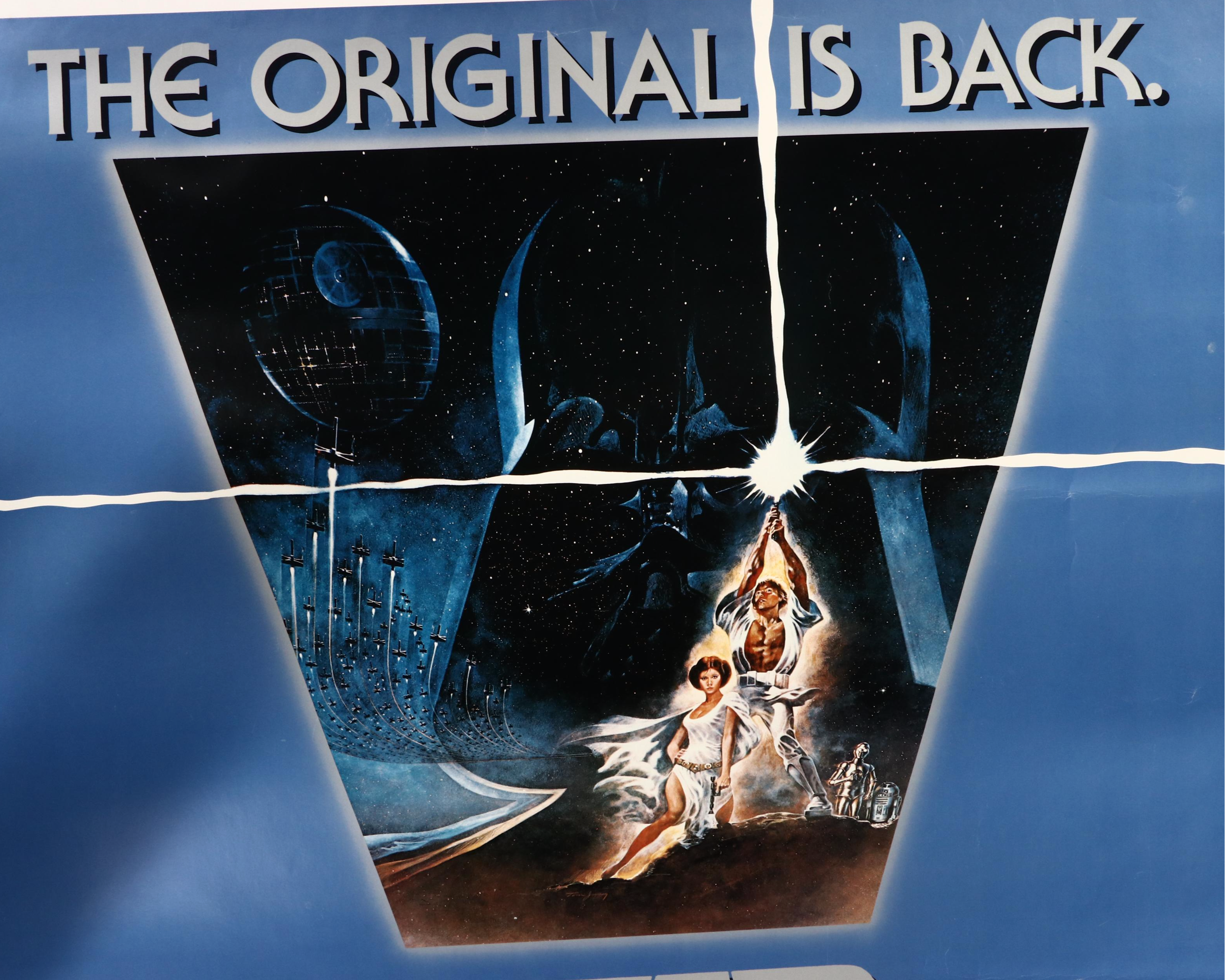 Oversized Star Wars Movie Poster, 1982
