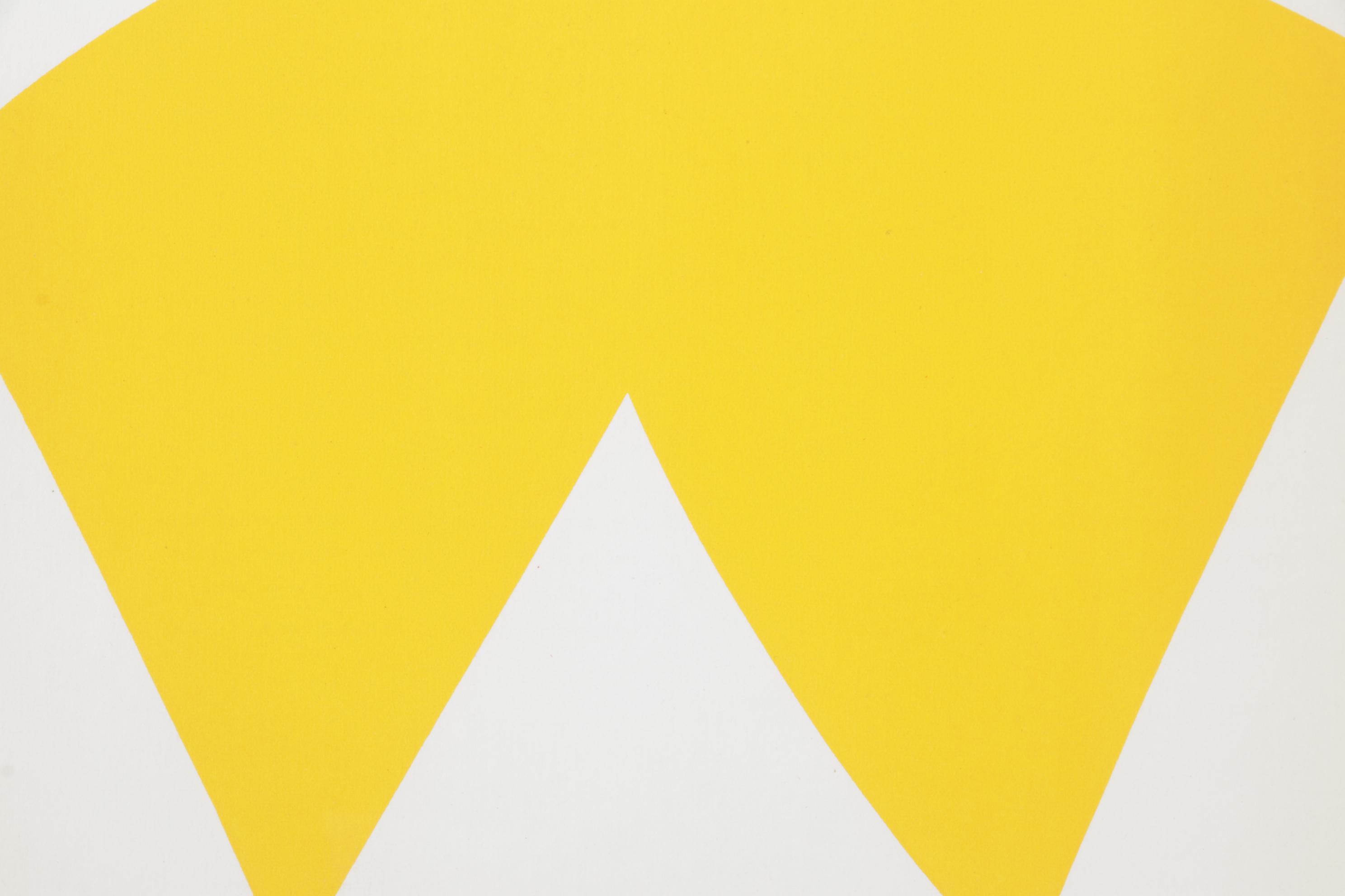 Ellsworth Kelly Lithograph for "Derrière le Miroir," 1958