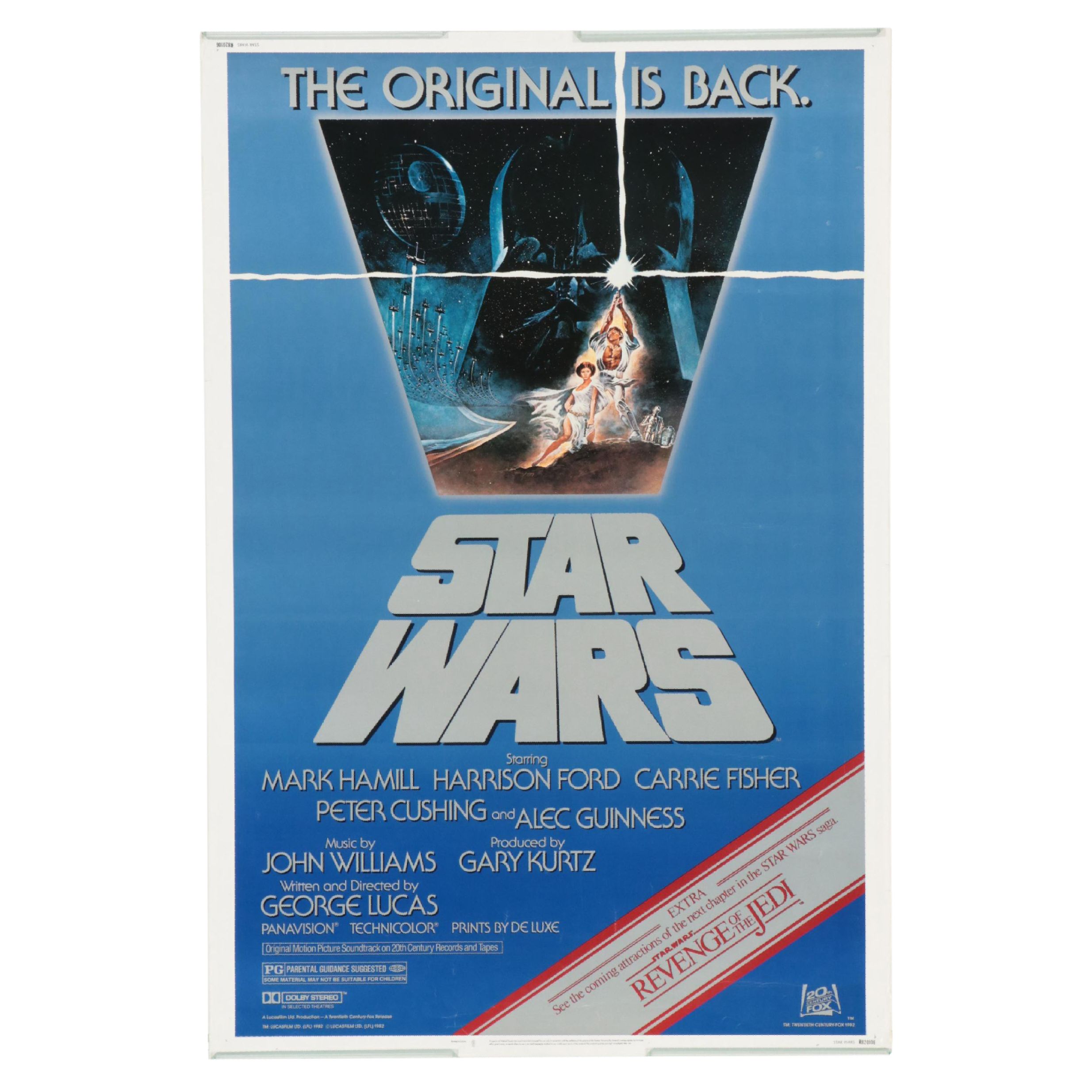 Oversized Star Wars Movie Poster, 1982