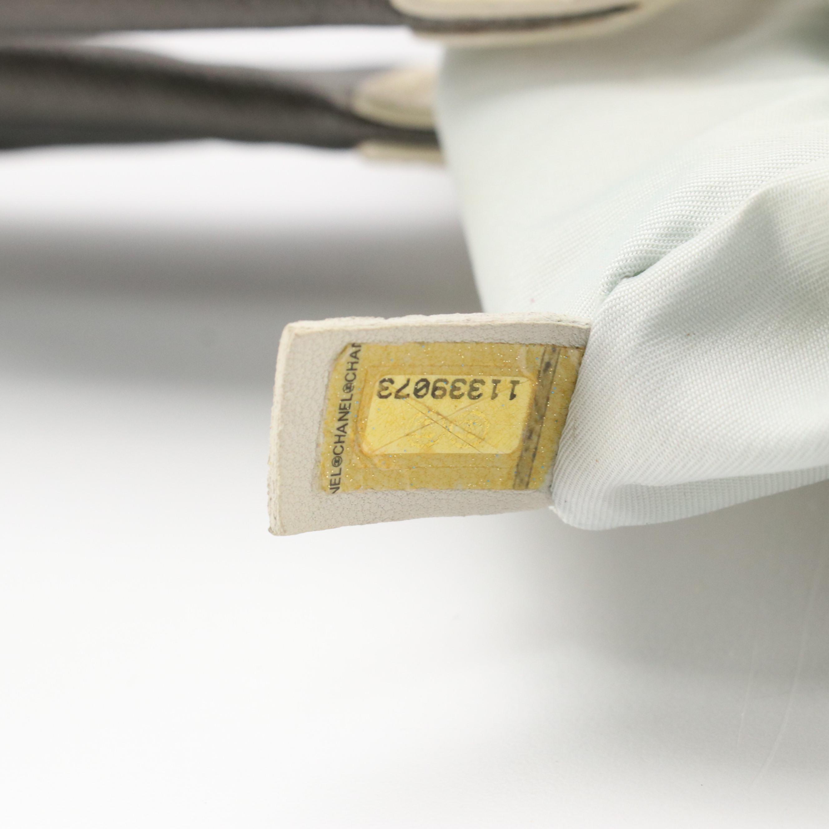 Chanel Quilted Biarritz Tote with CC Chain-Link Charm