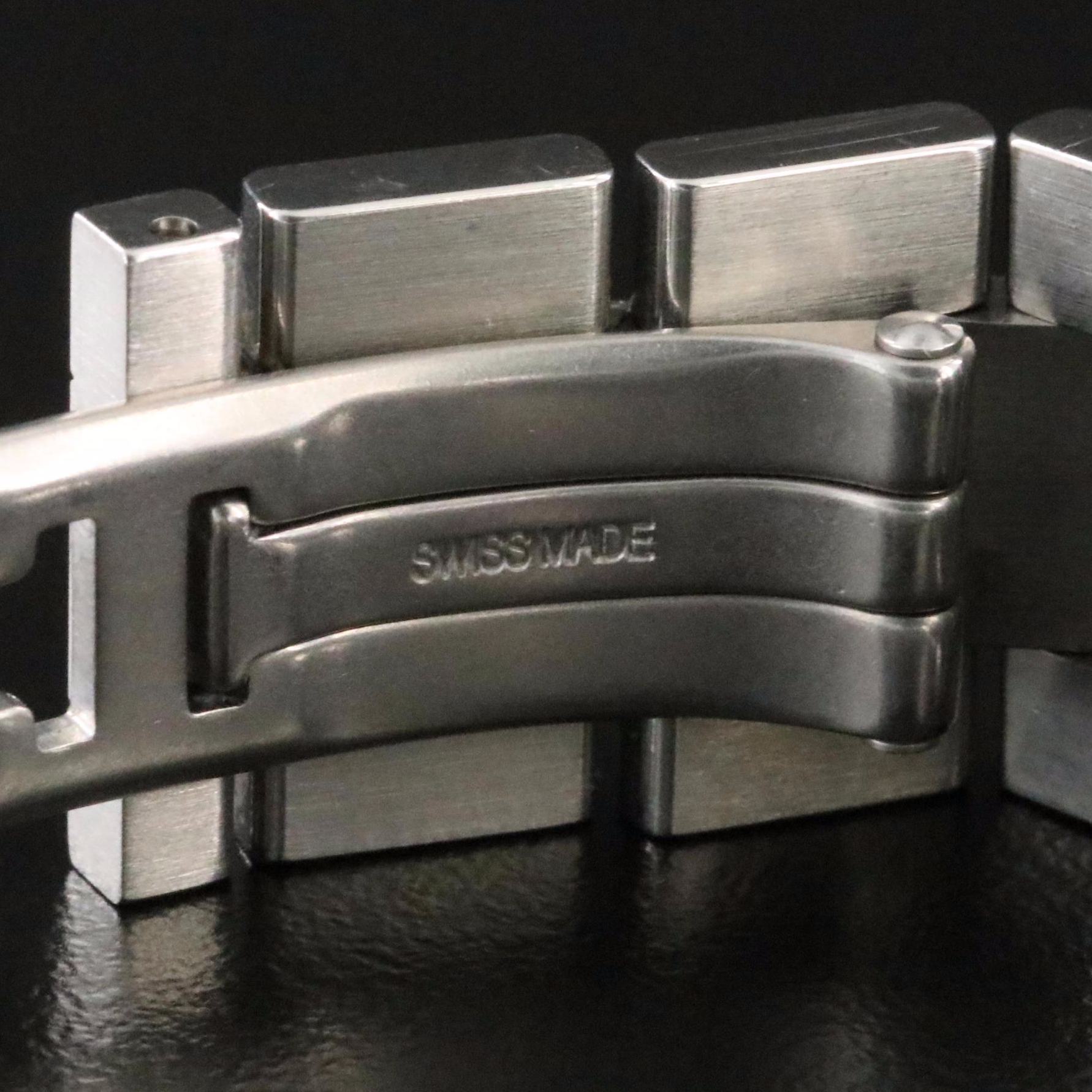 Cartier Tank Solo ref. 3170 Silver Dial Roman Numeral Steel Quartz Watch