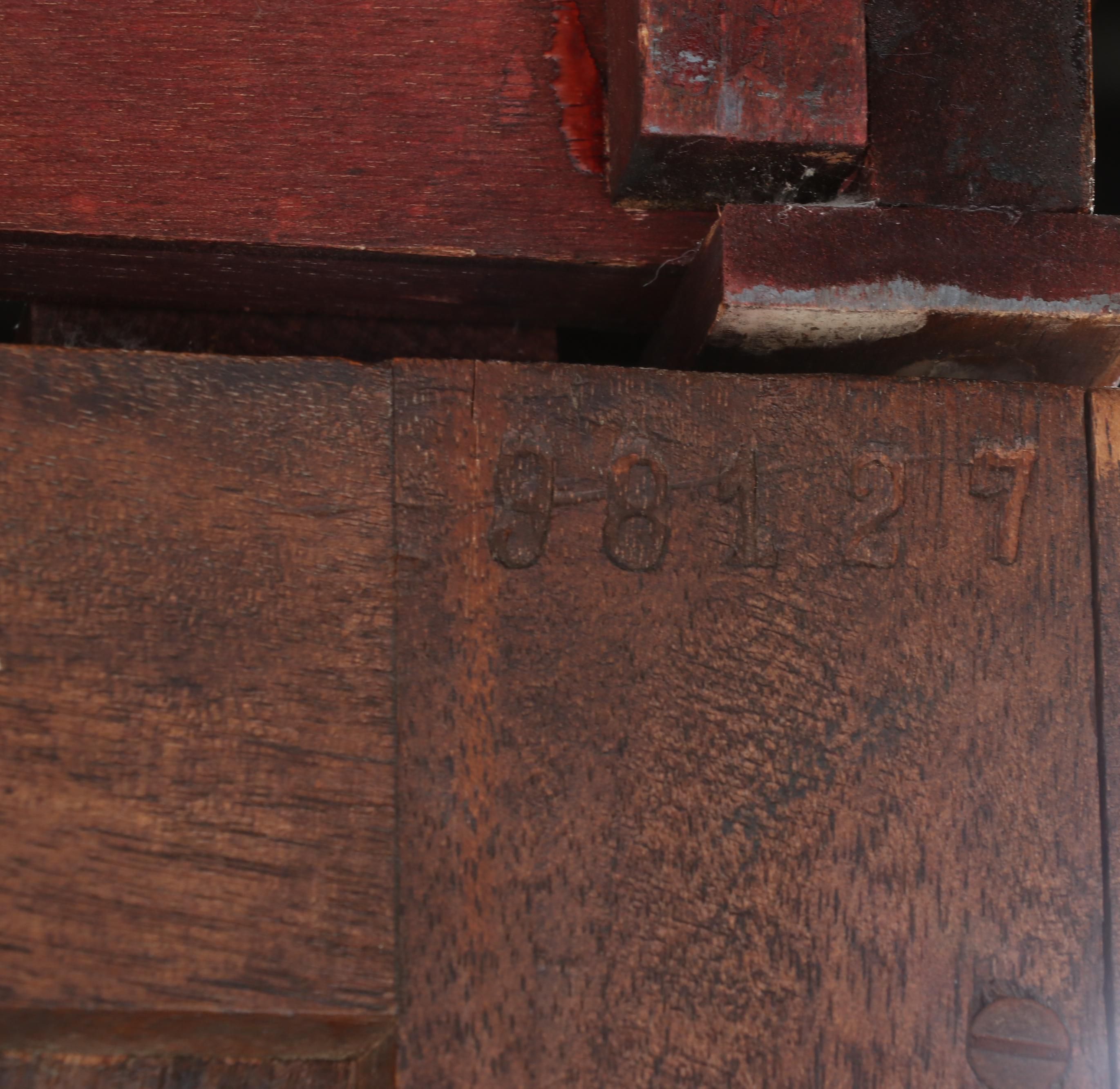 Waring & Gillow Edwardian Burr Walnut Triple-Door Wardrobe, Early 20th Century