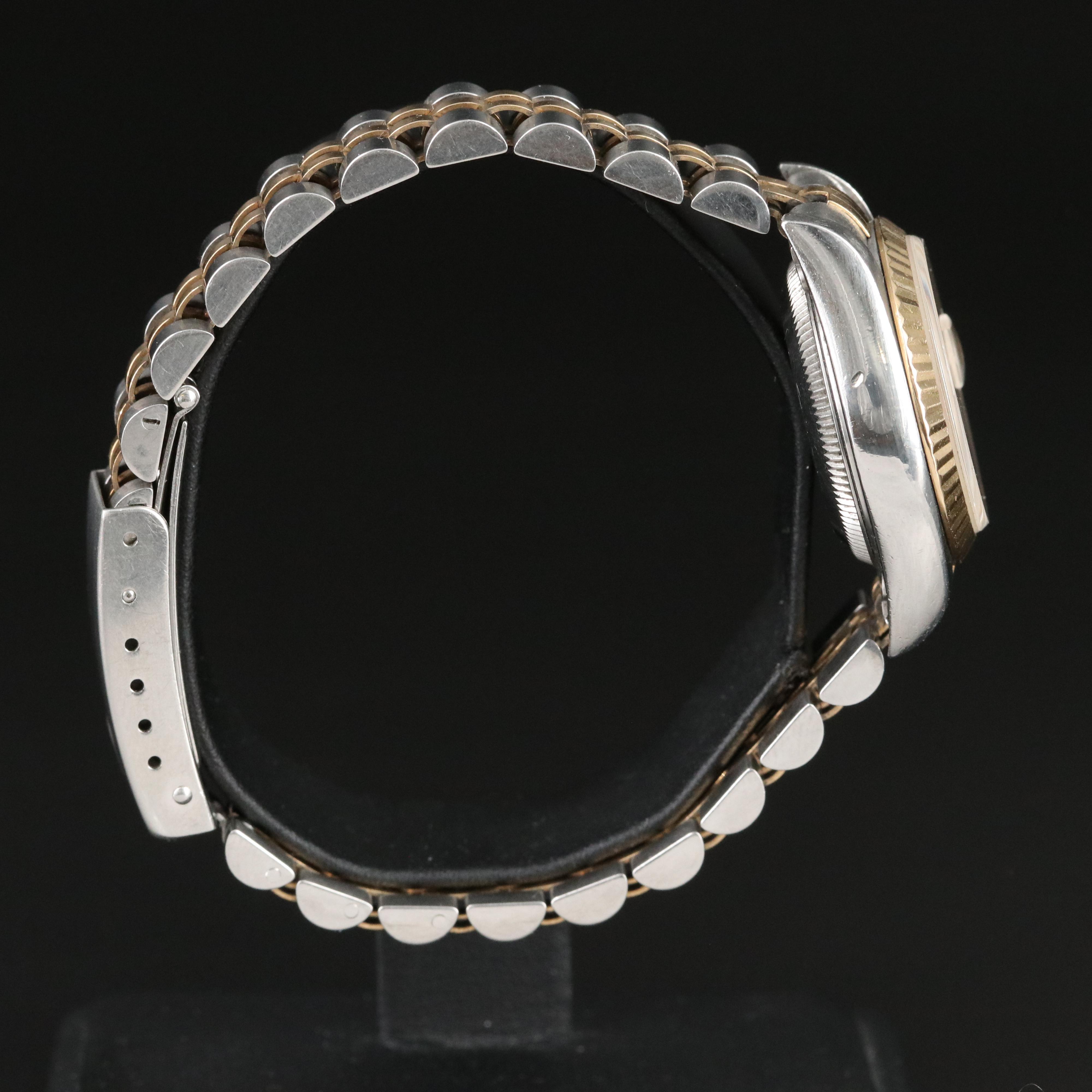 Rolex Datejust 69173 Champagne Dial Two-Tone Automatic Watch