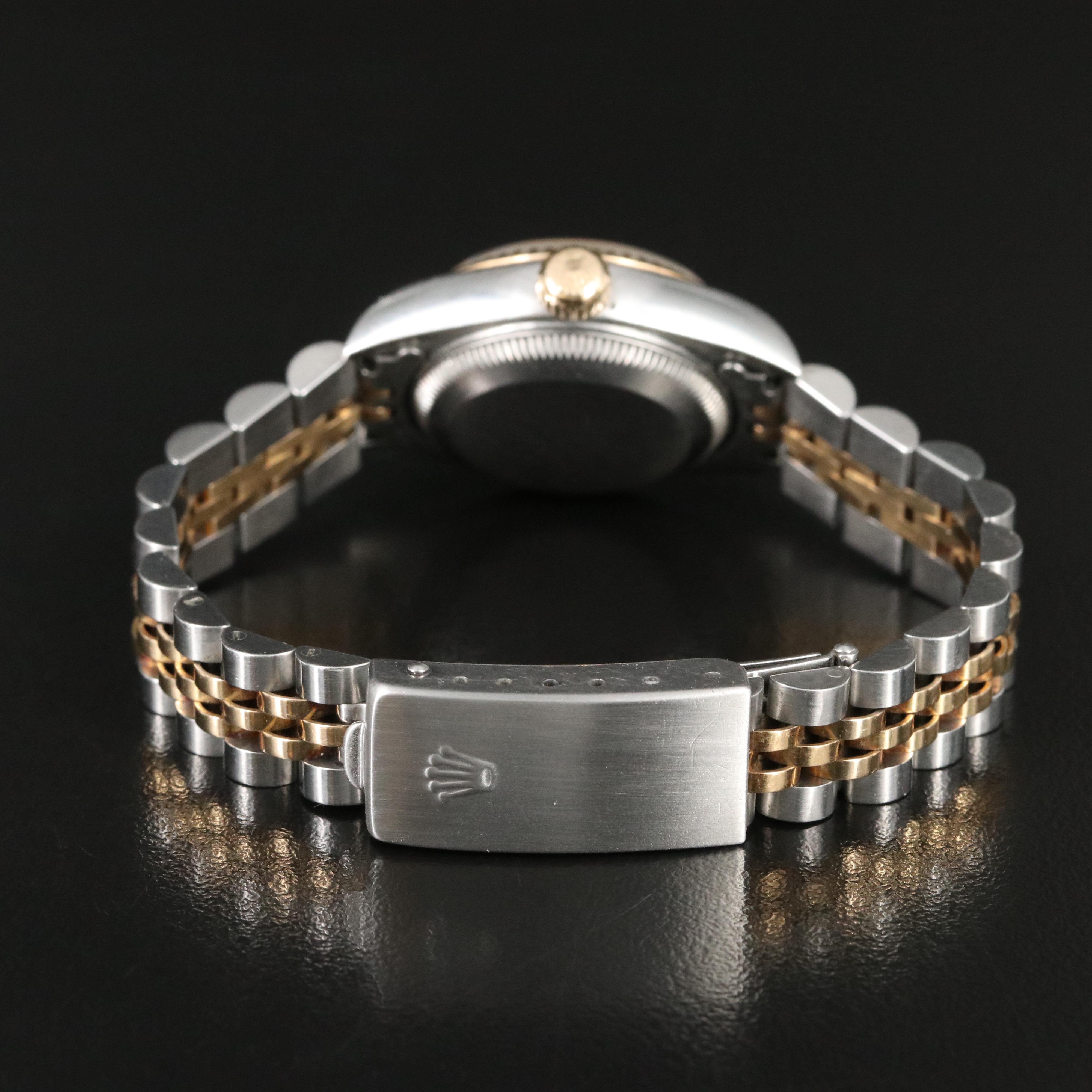 Rolex Datejust 69173 Champagne Dial Two-Tone Automatic Watch