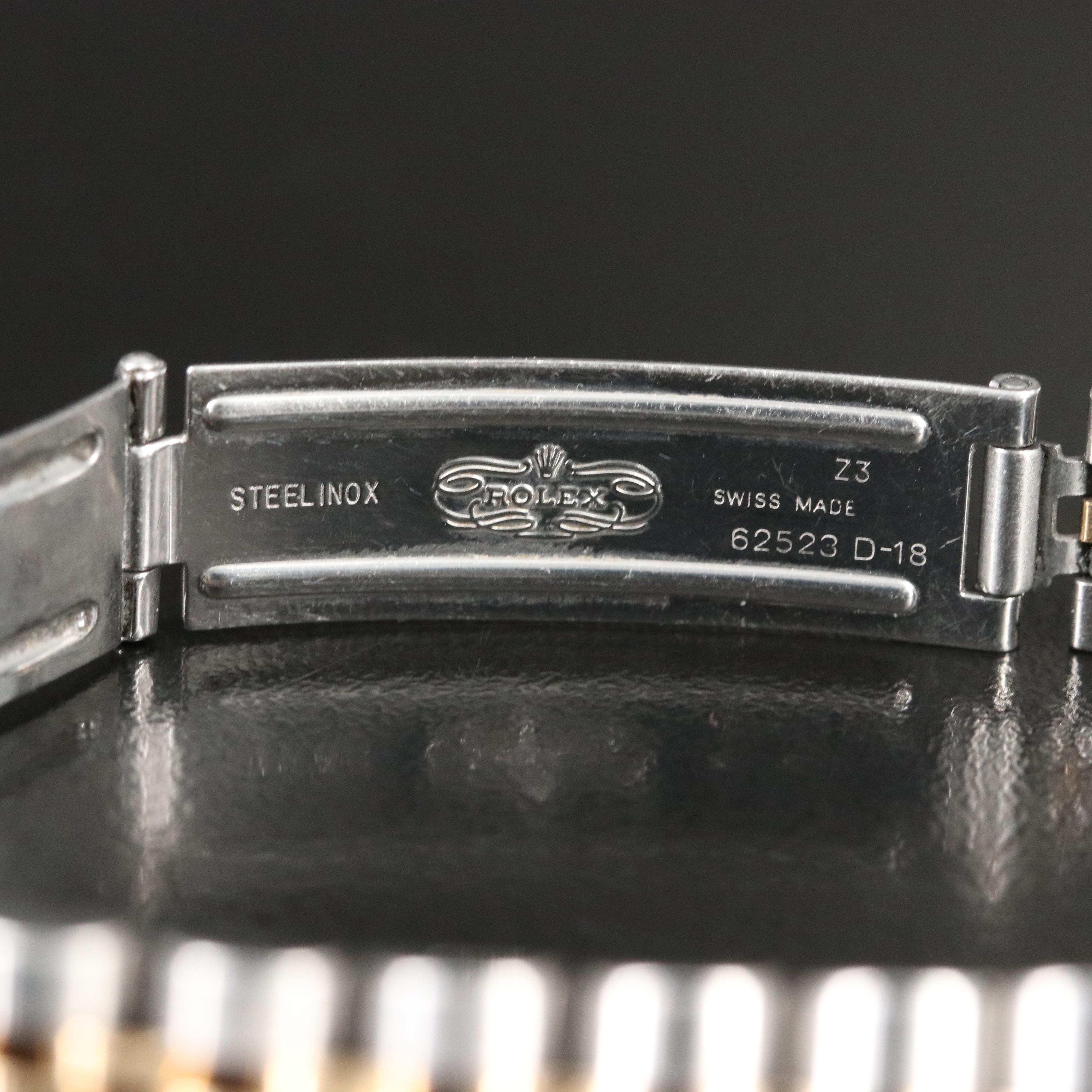 Rolex Datejust 69173 Champagne Dial Two-Tone Automatic Watch