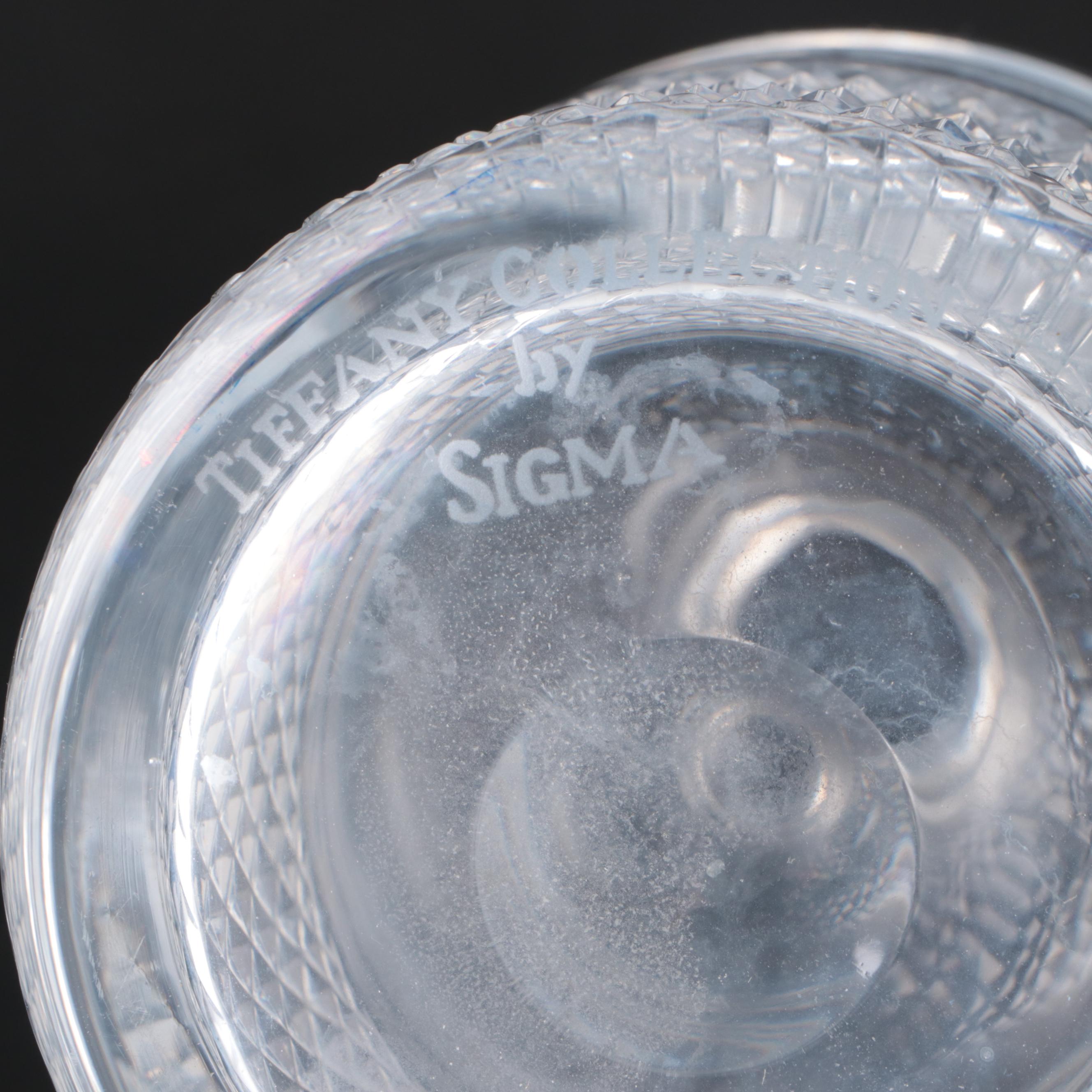 Sigma "Tiffany Collection" Crystal Decanter