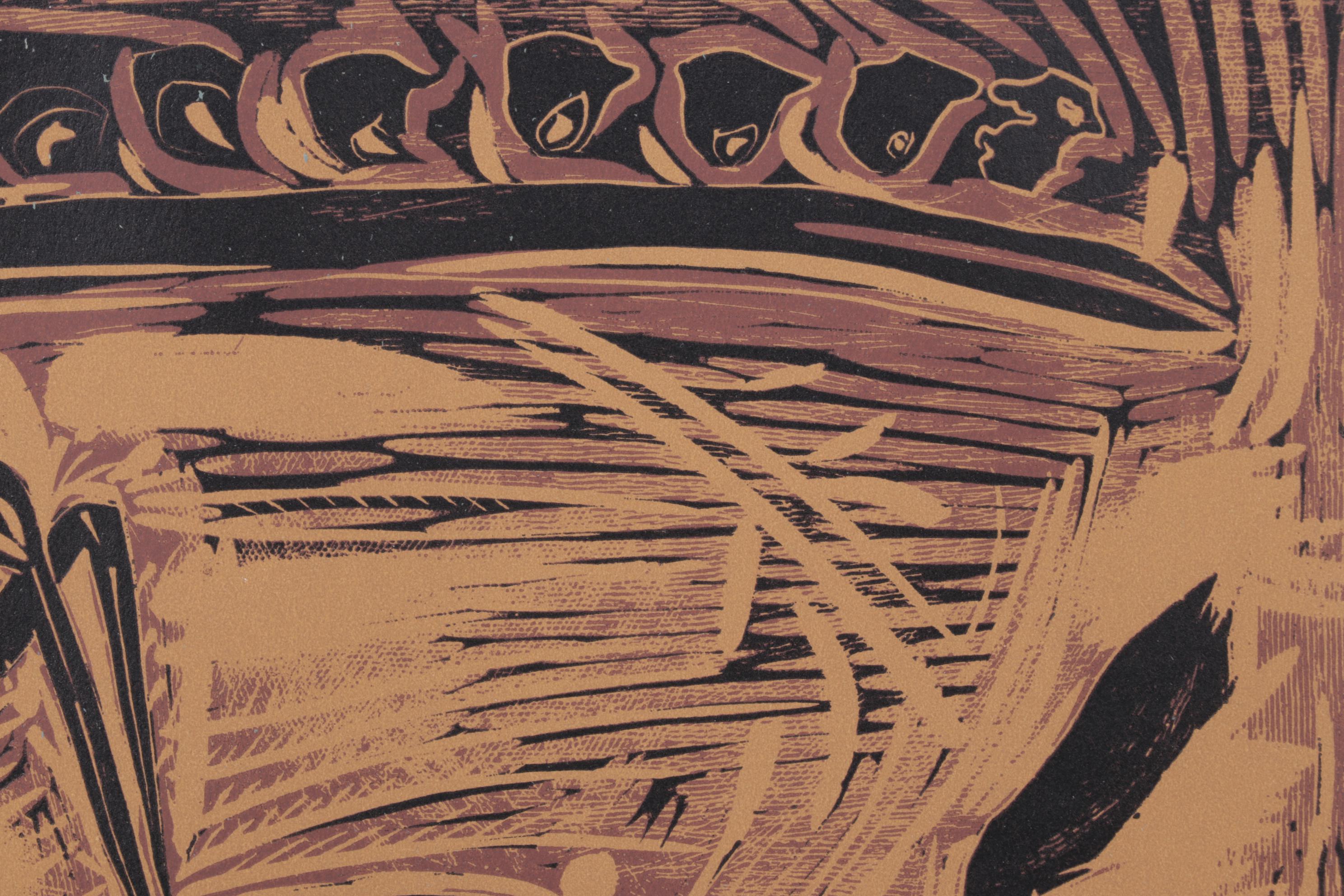 Pablo Picasso Color Linocut "Les Banderillas," 1962