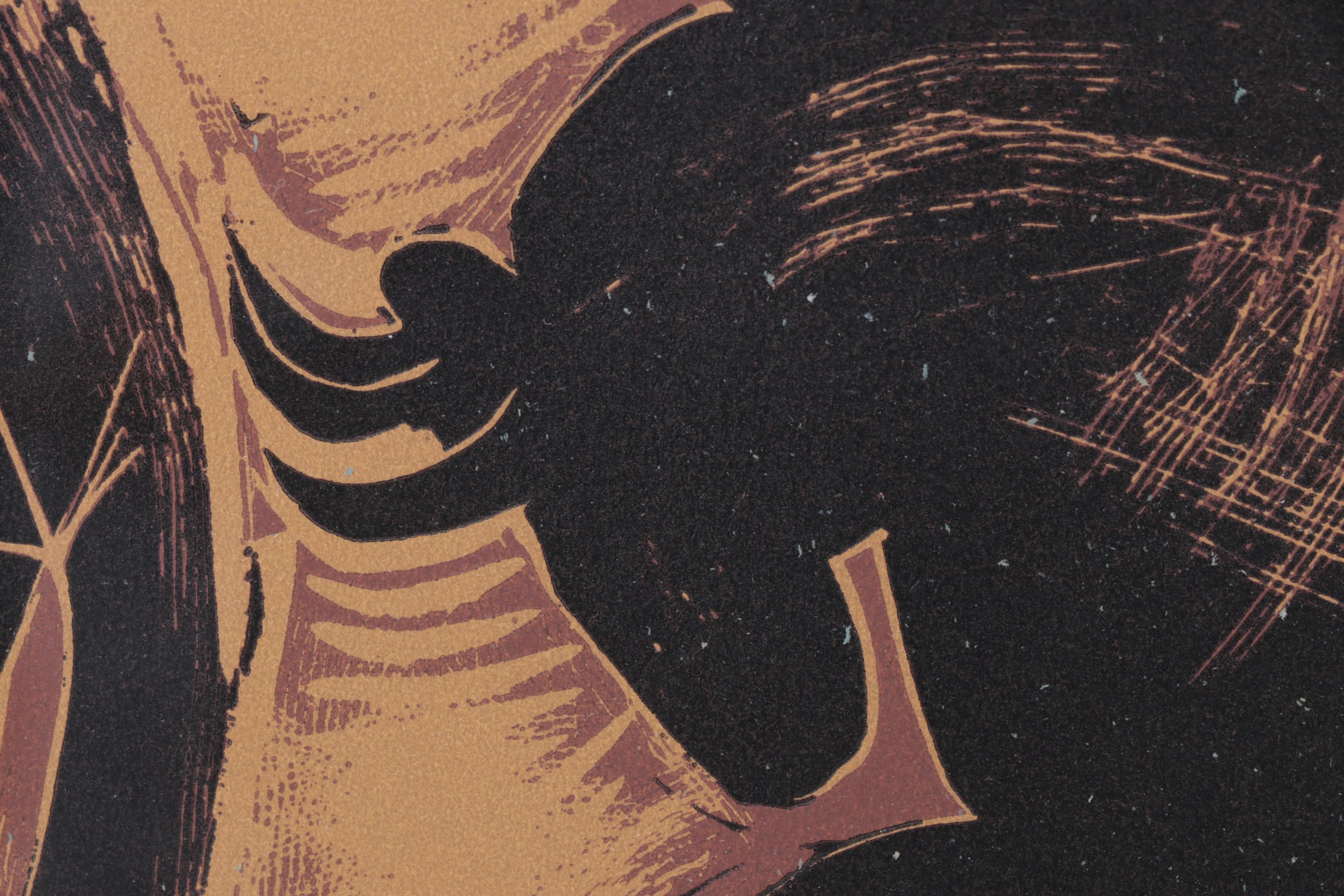 Pablo Picasso Color Linocut "Les Banderillas," 1962