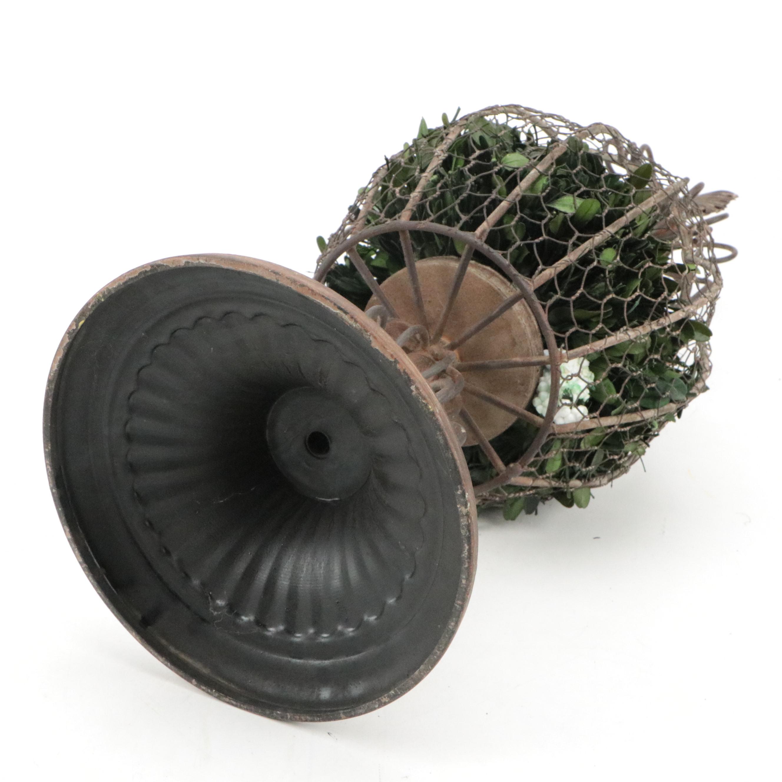 Metal Wall Pillar Candle Sconces and Other Decor