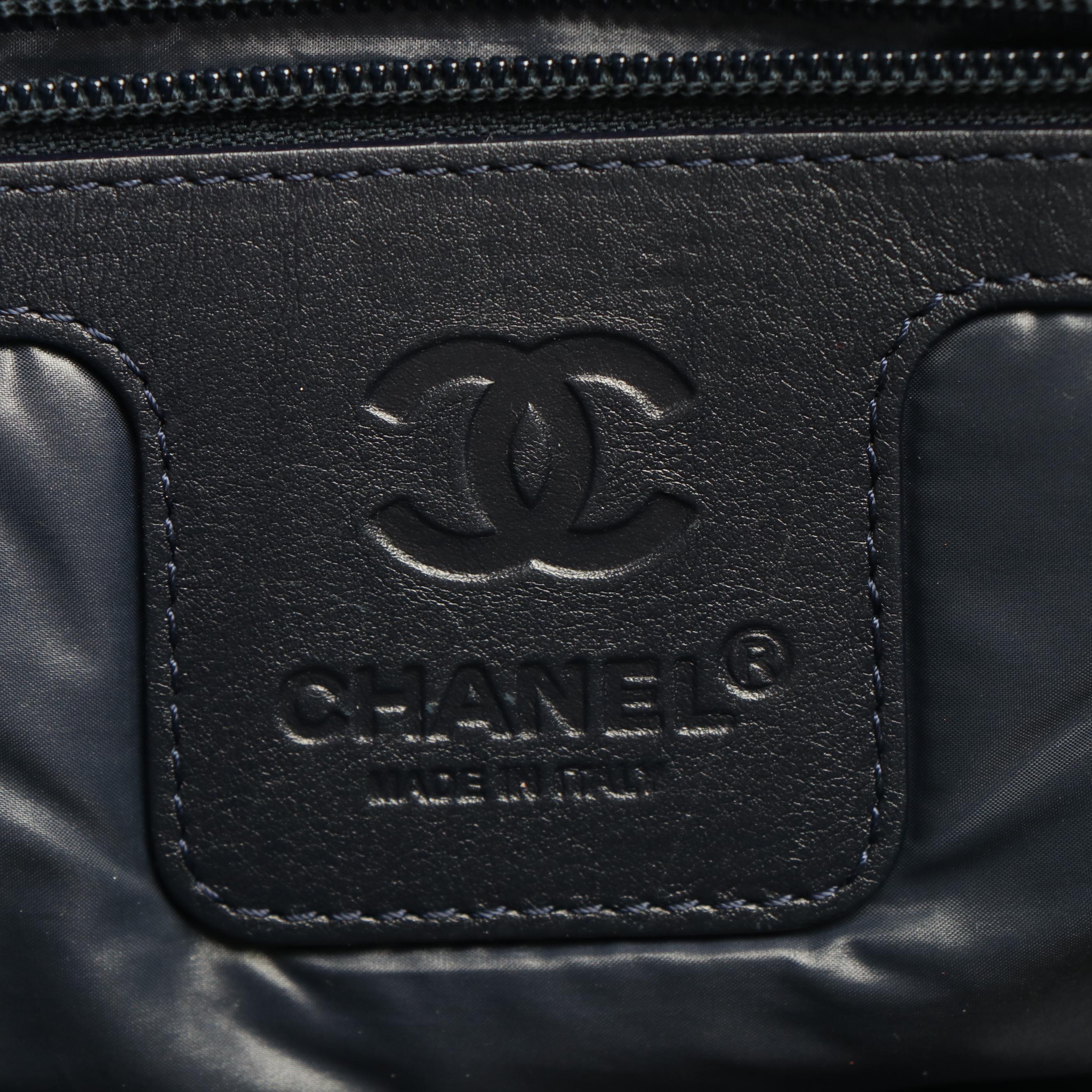 Chanel CC Logo Coco Cocoon Tote Bag in Quilted Nylon
