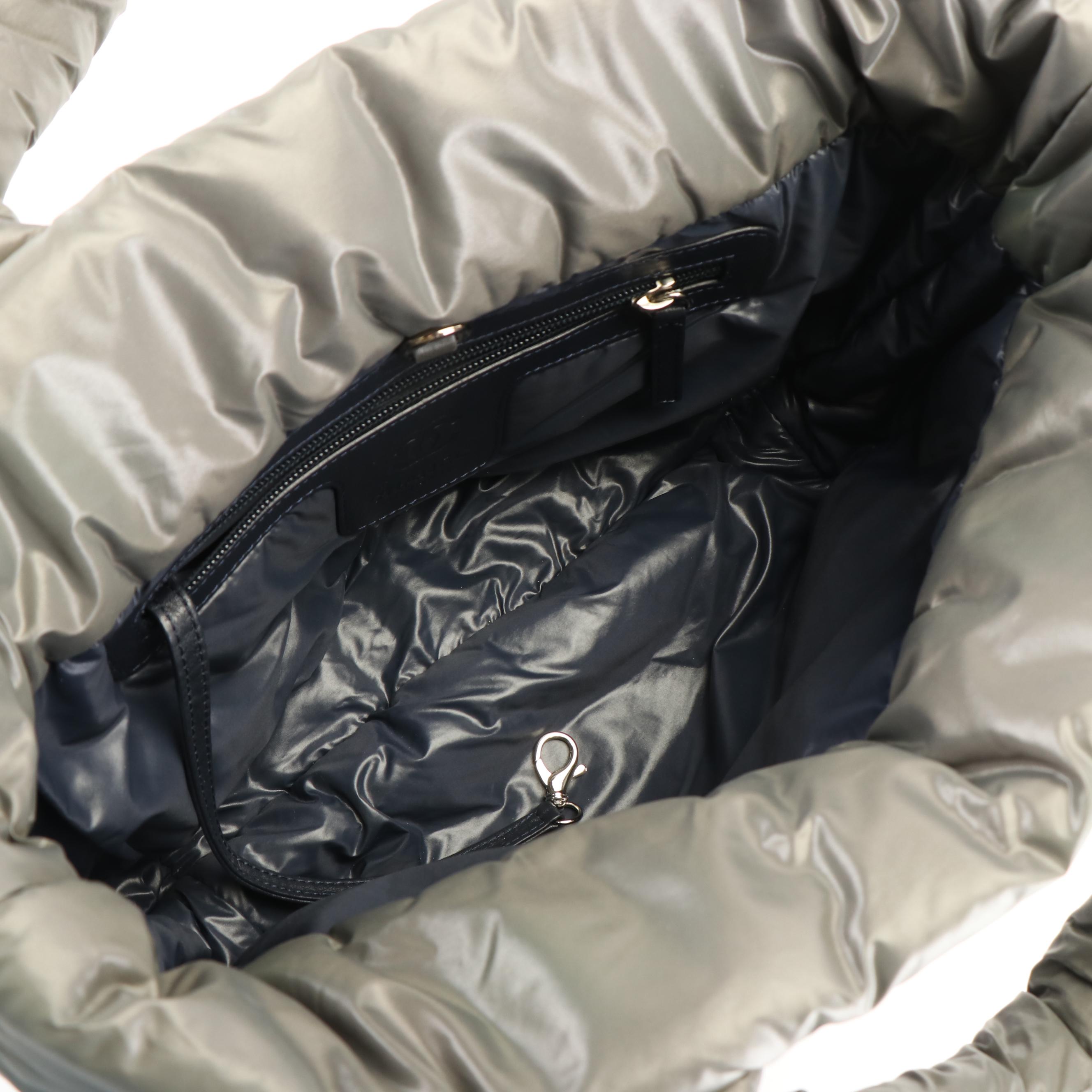 Chanel CC Logo Coco Cocoon Tote Bag in Quilted Nylon