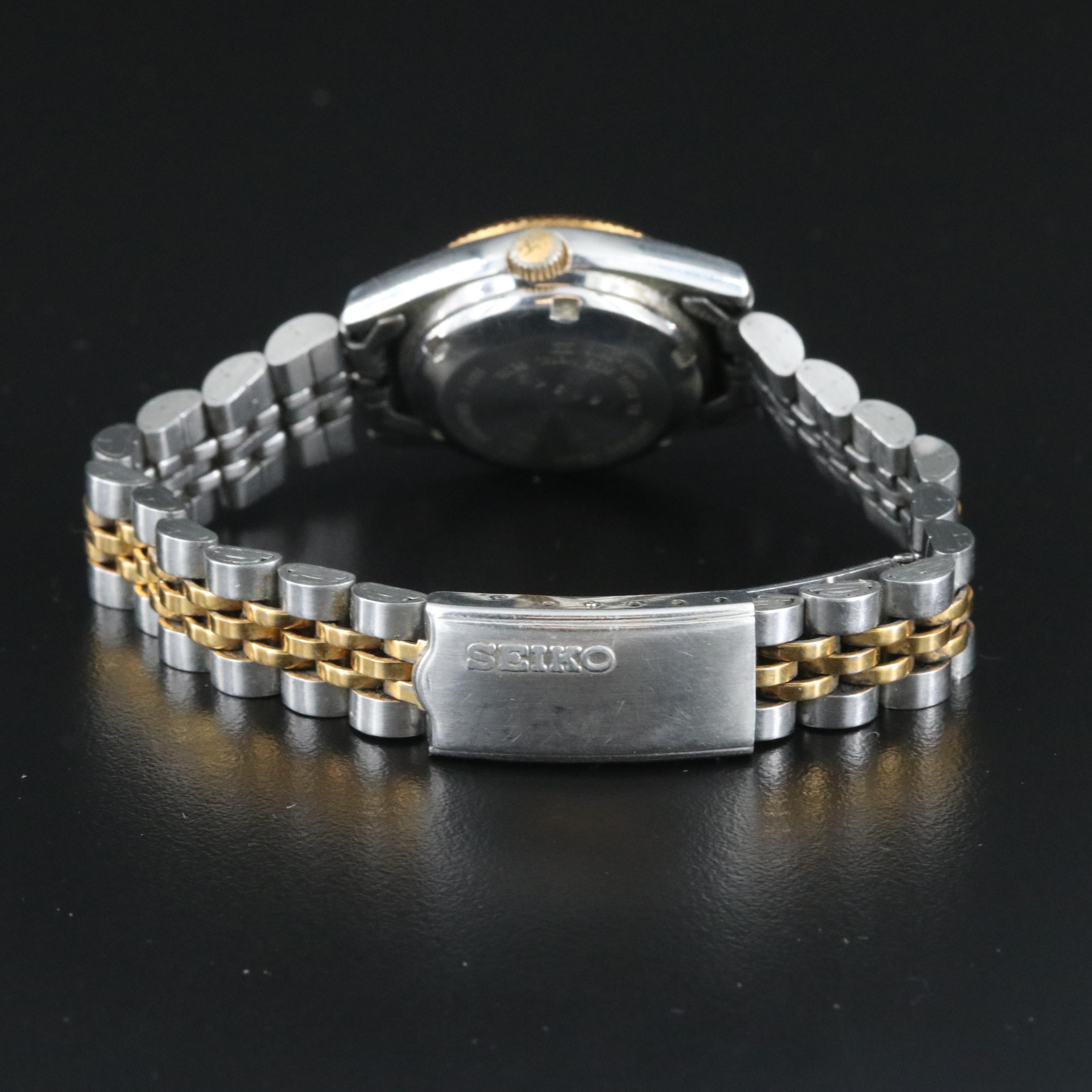 Seiko Silver Dial 25mm Two-Tone Automatic Watch