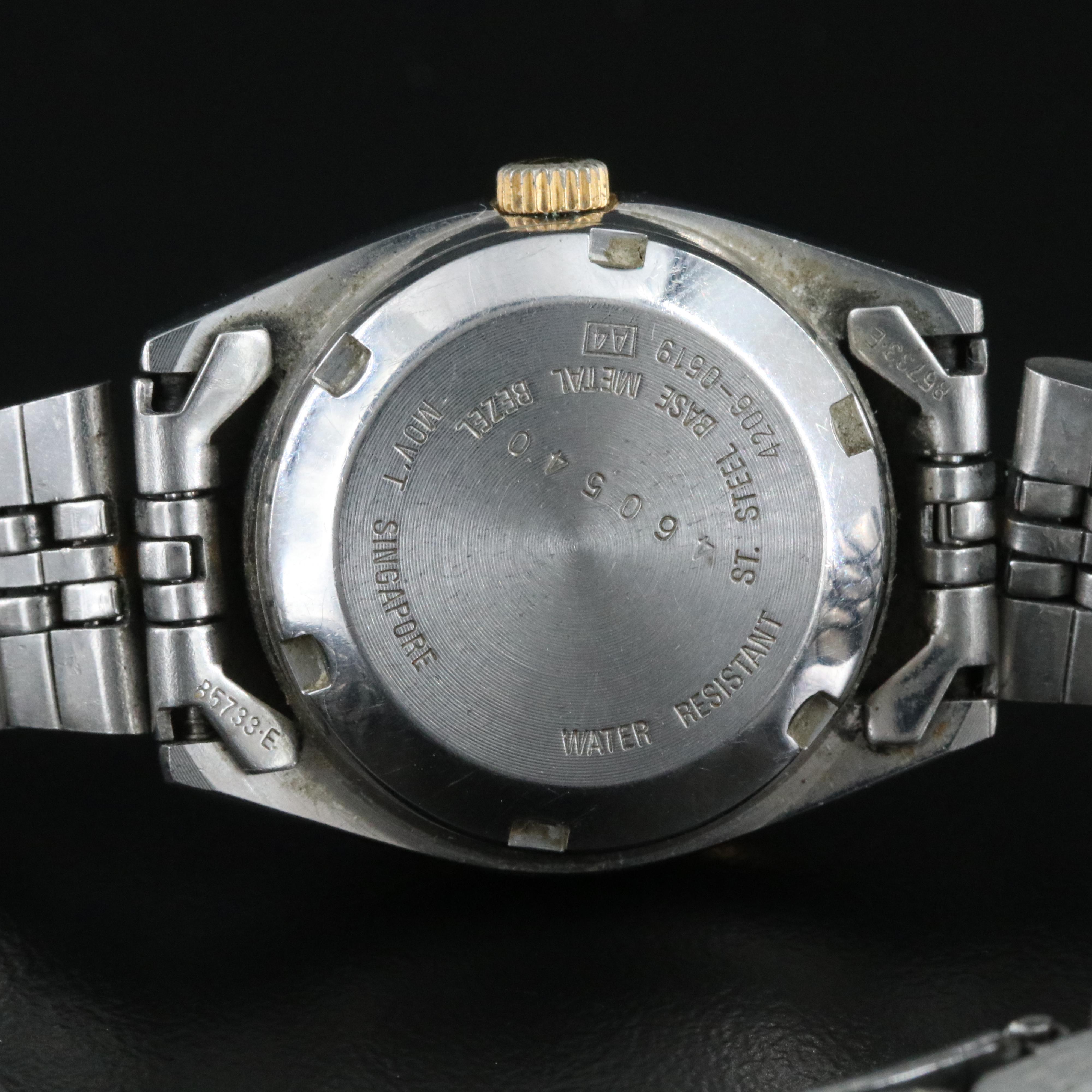 Seiko Silver Dial 25mm Two-Tone Automatic Watch