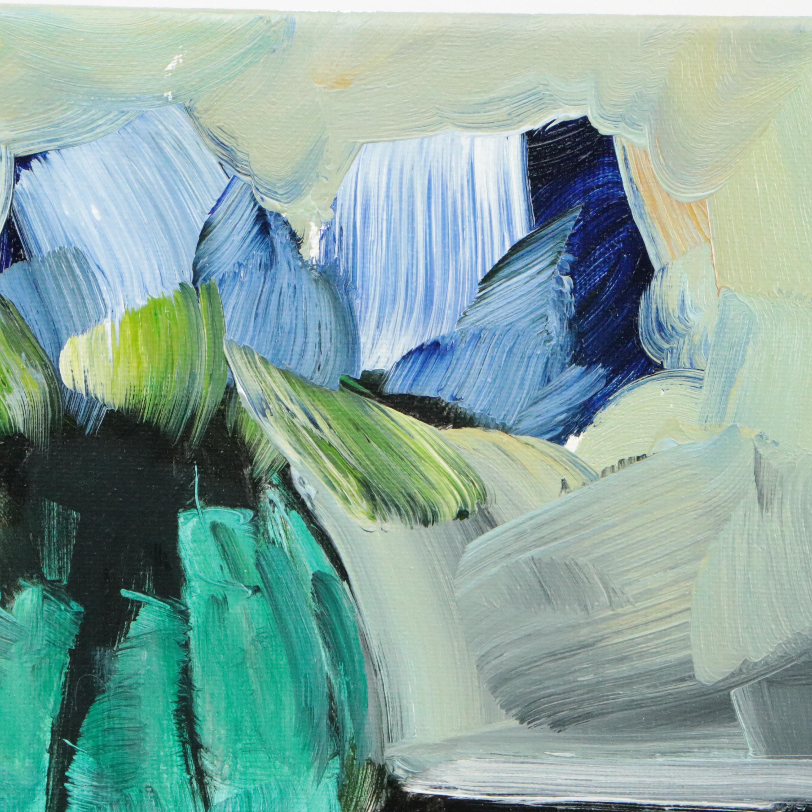 José M. Lima Floral Still Life Oil Painting, 2024