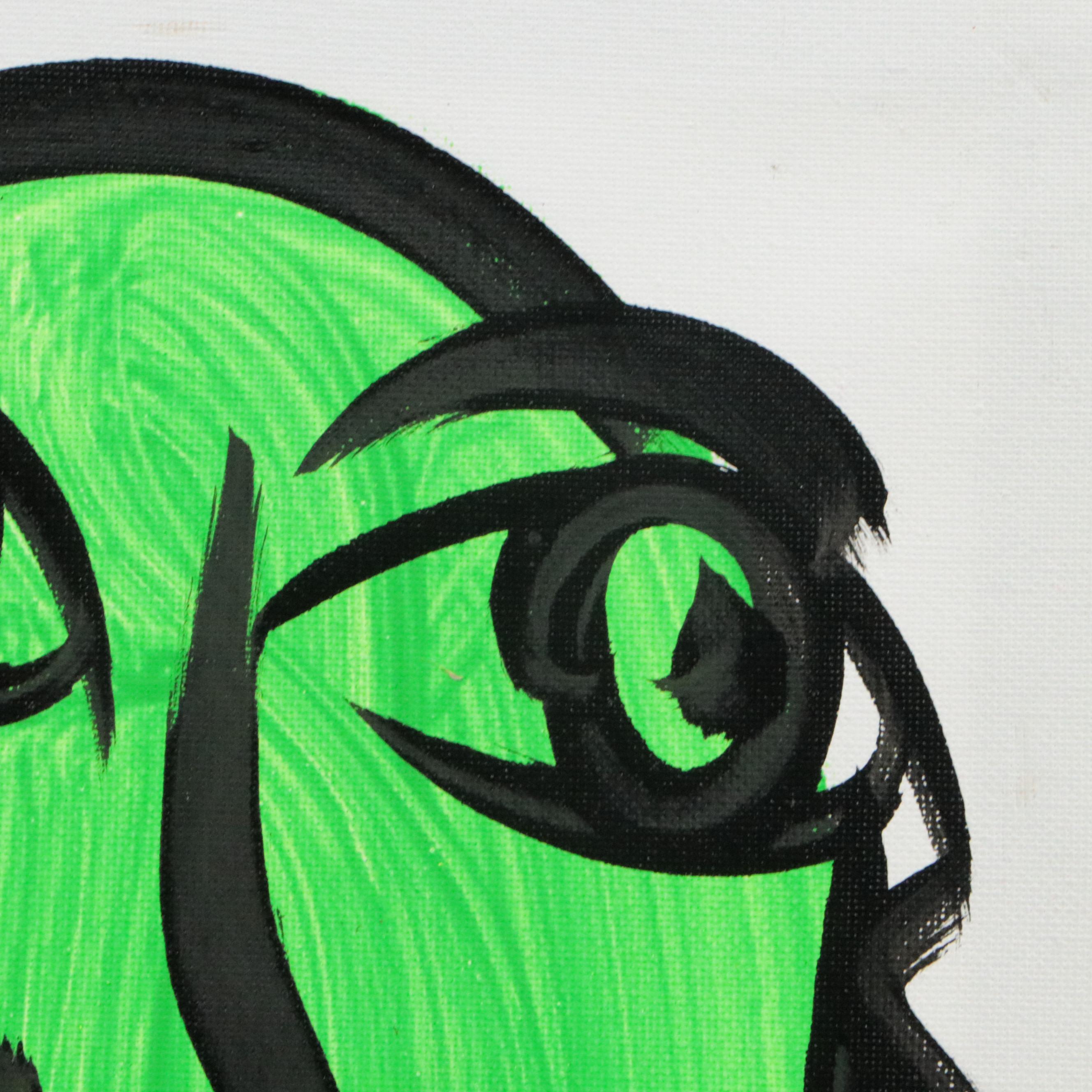 Peter Keil Portrait Acrylic Painting