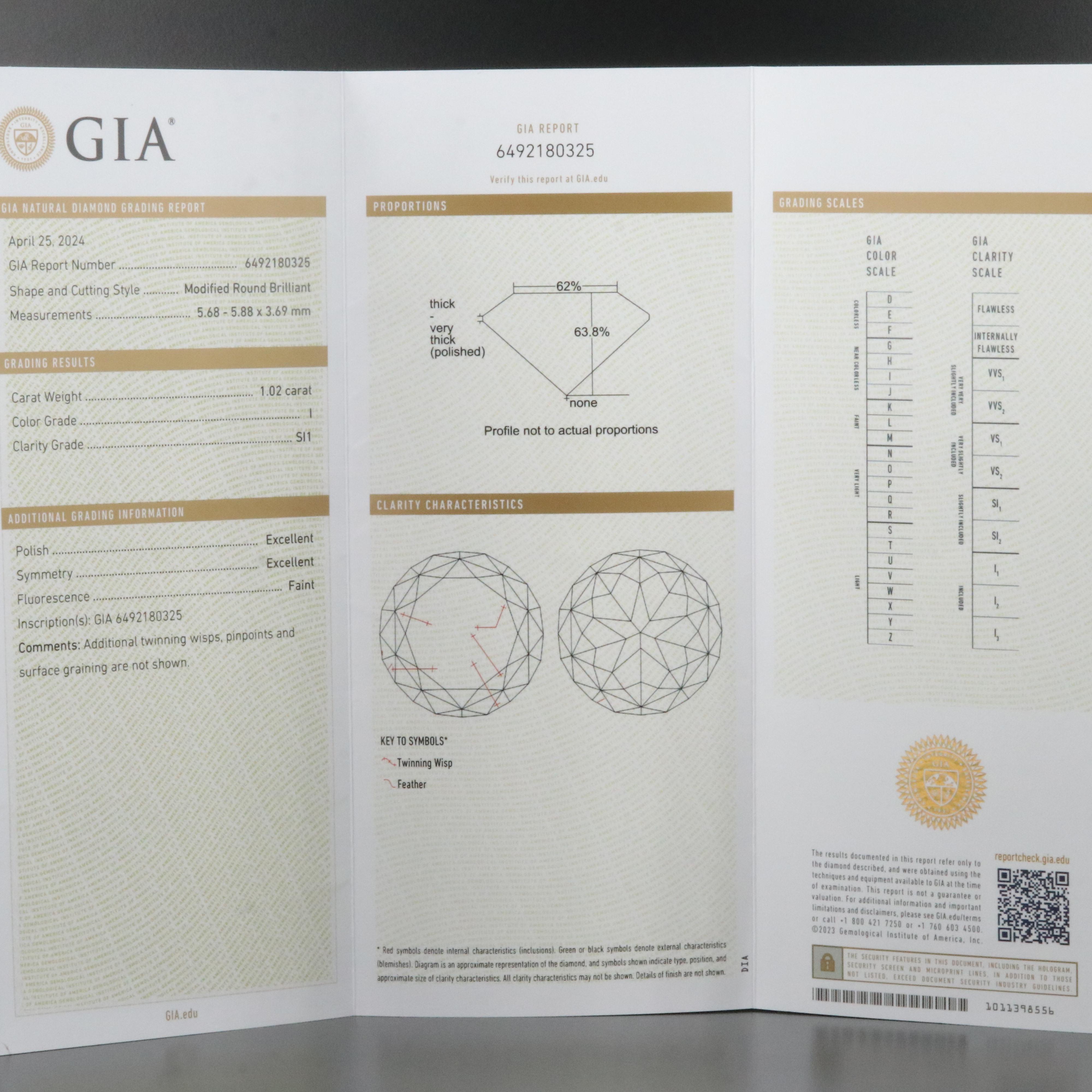 Platinum 2.02 CTW Diamond Stud Earrings with GIA Reports