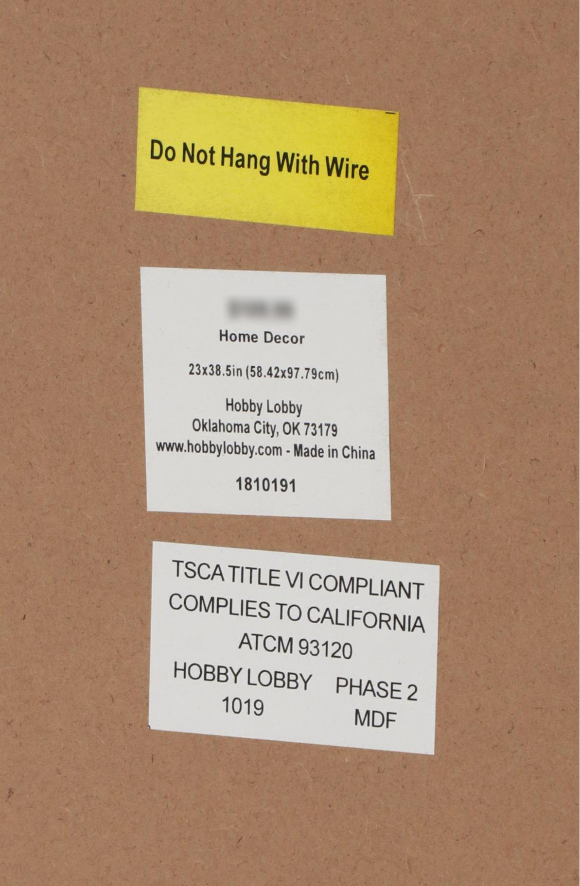 Hobby Lobby Rustic Scalloped Wall Mirror