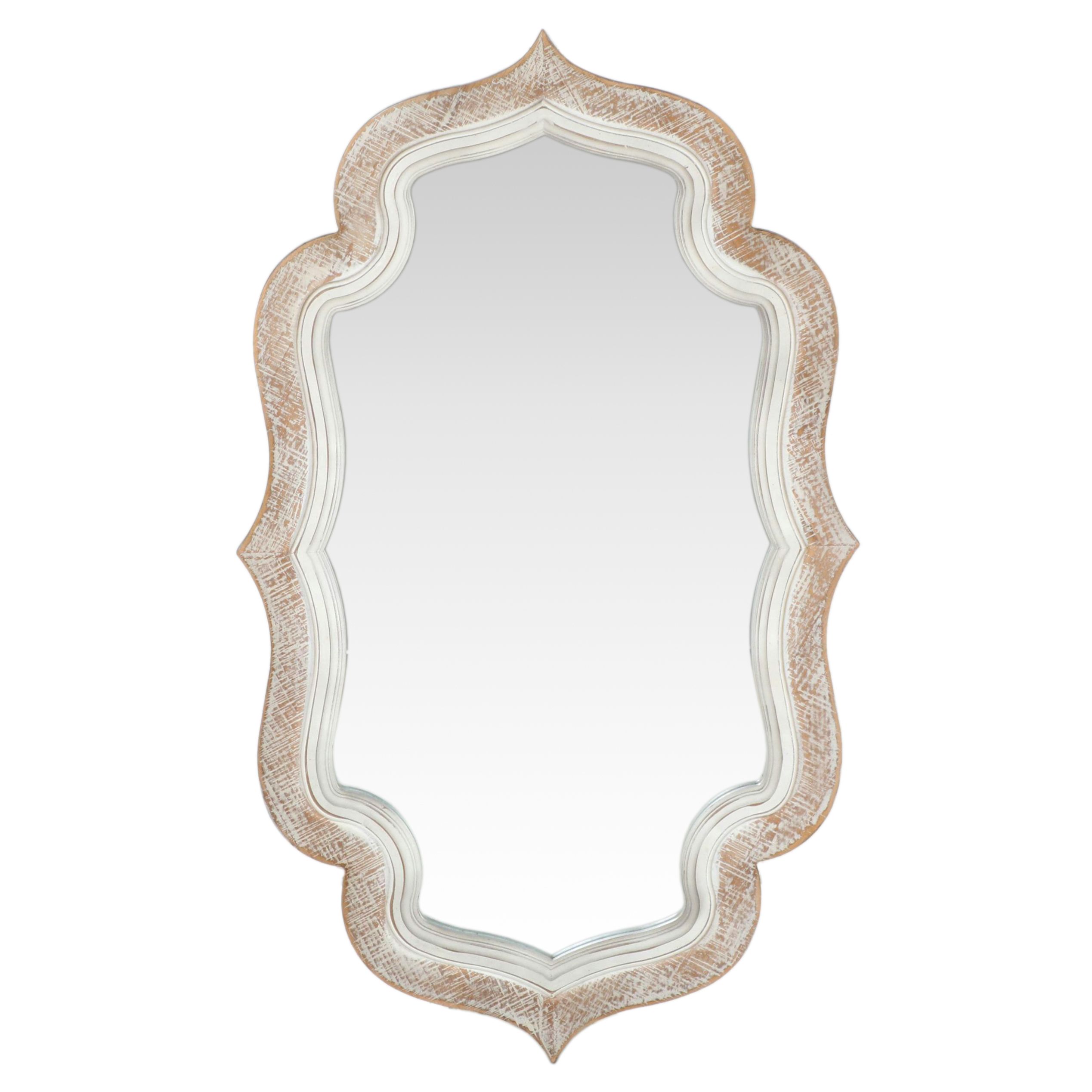 Hobby Lobby Rustic Scalloped Wall Mirror