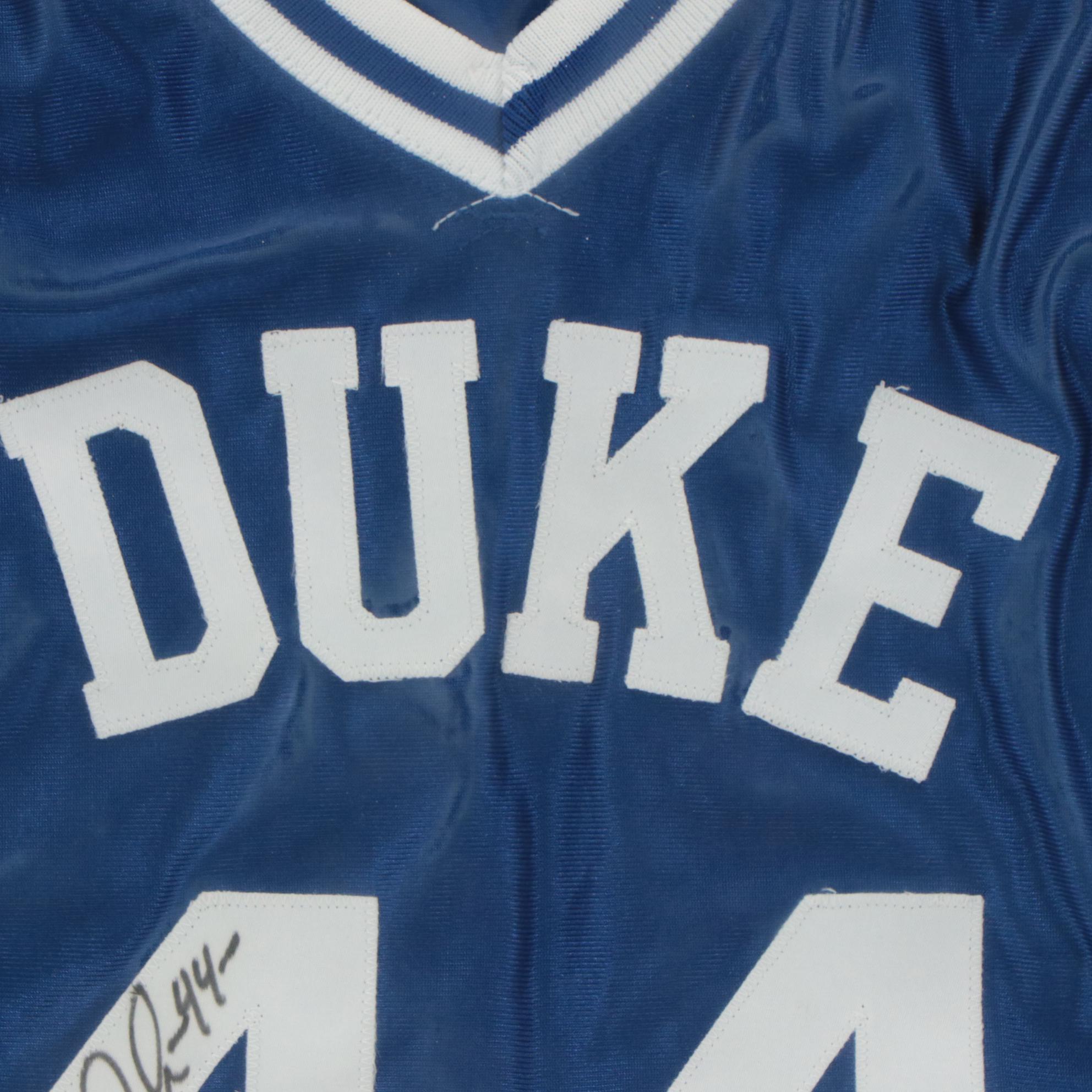 Cherokee Parks Signed and Player Issued Duke University Basketball Jersey