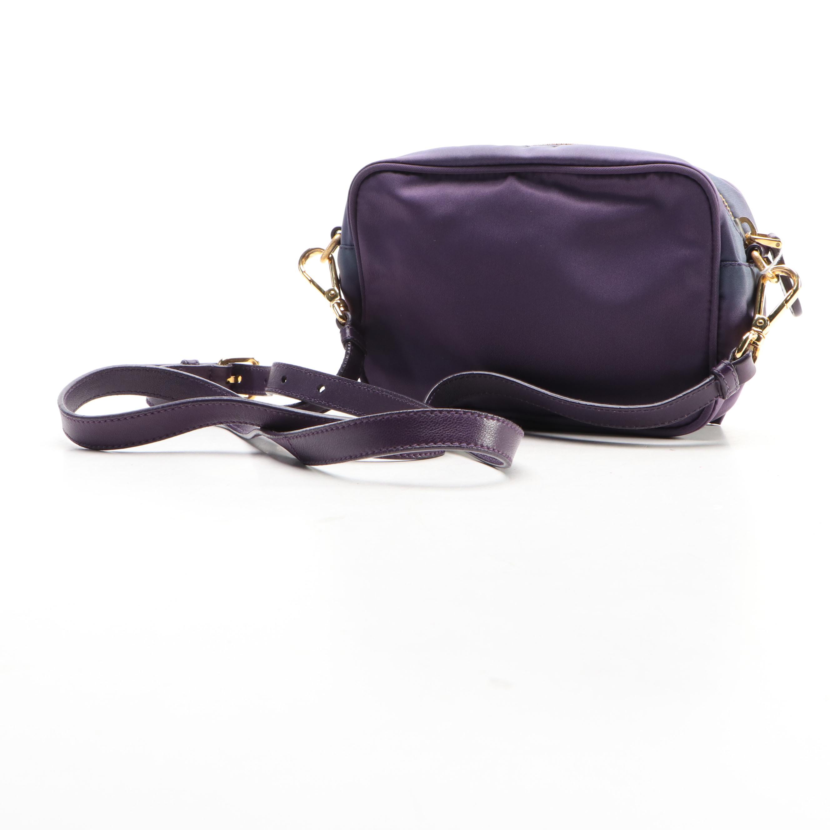 Prada Tessuto Nylon Fiocco Bow Crossbody Bag
