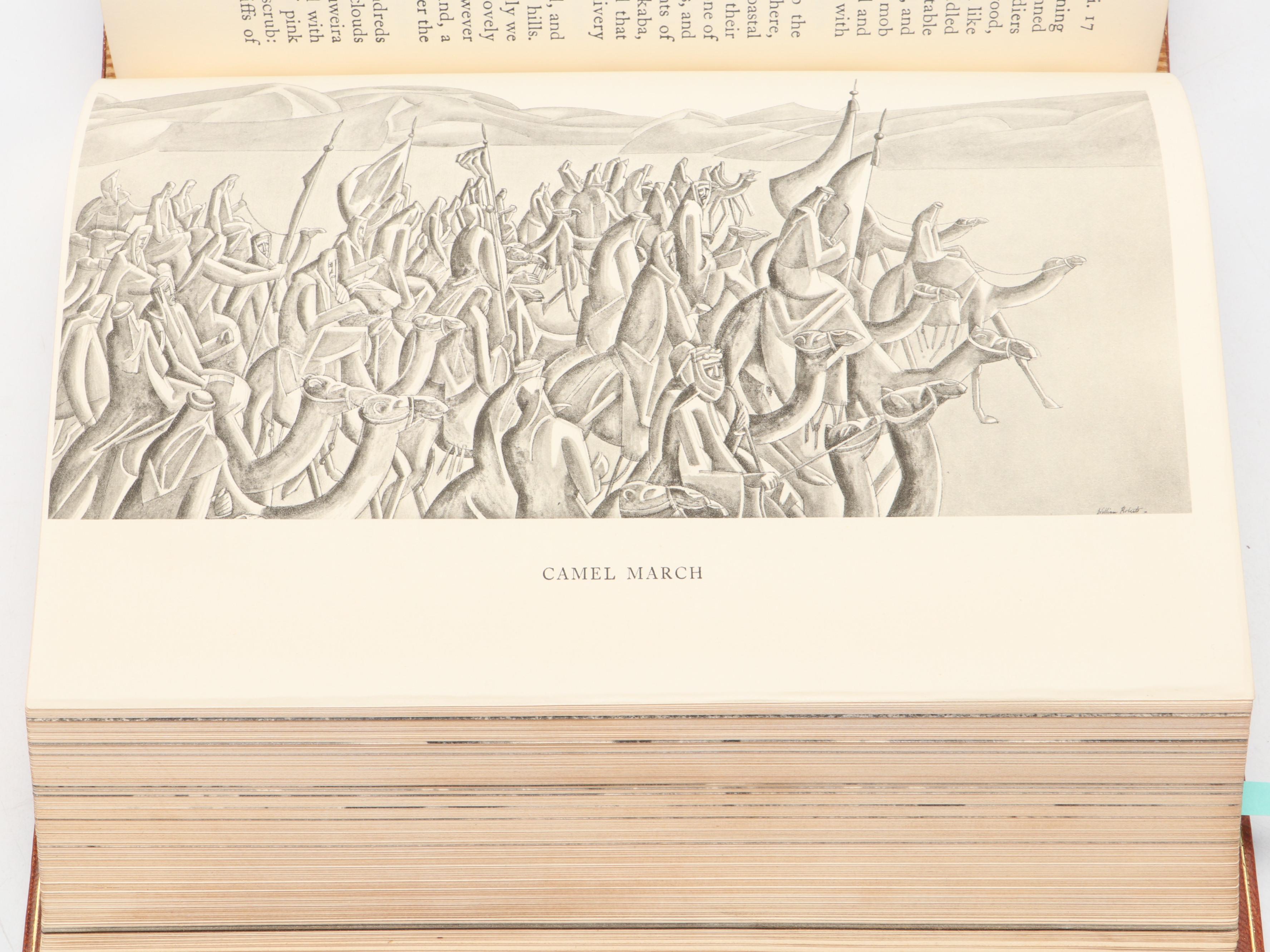 Leather Bound First Trade Edition "Seven Pillars of Wisdom" by T. E. Lawrence