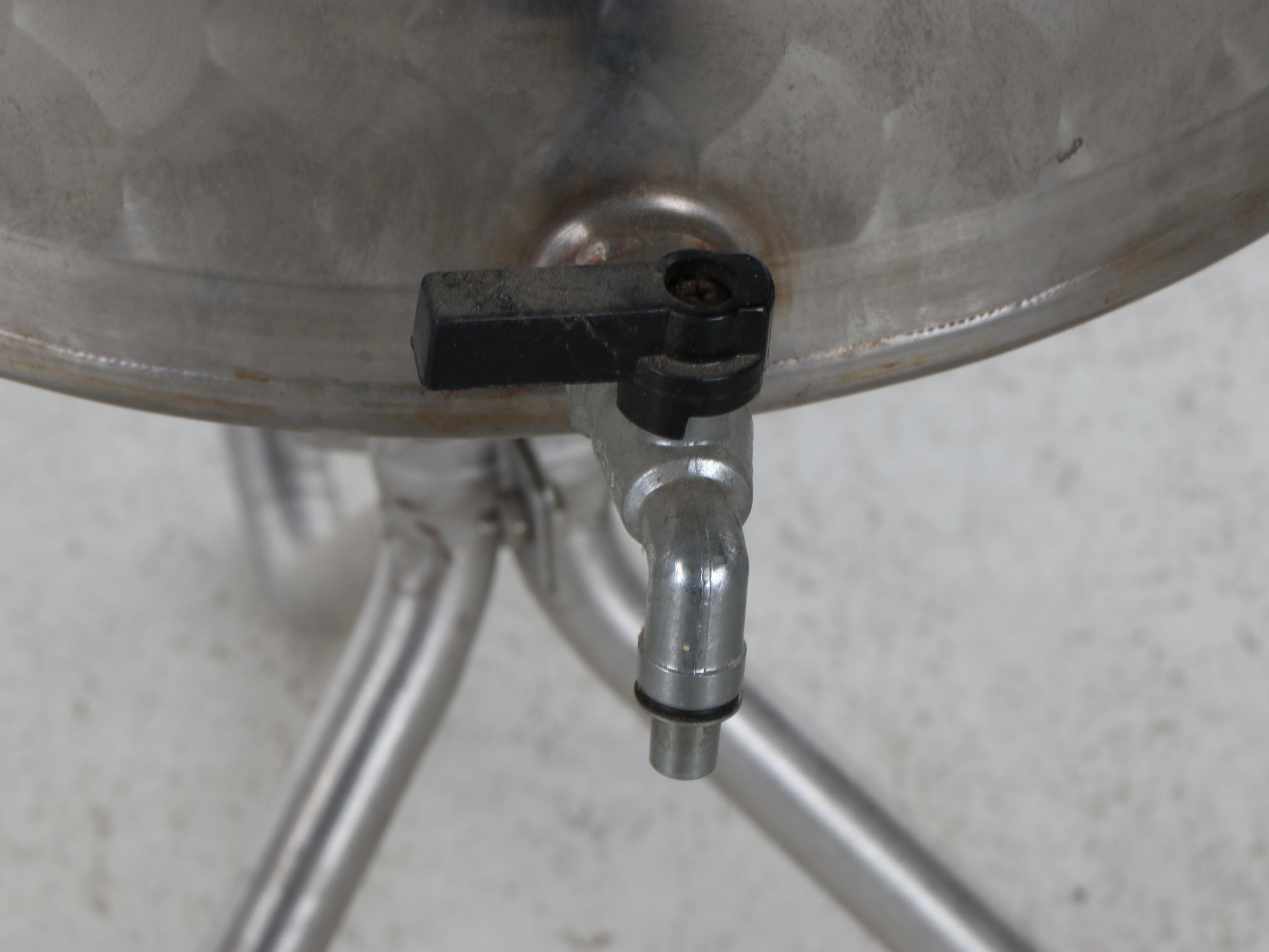 Marchisio Variable Capacity Stainless Steel Wine Tanks with Bottle Rack