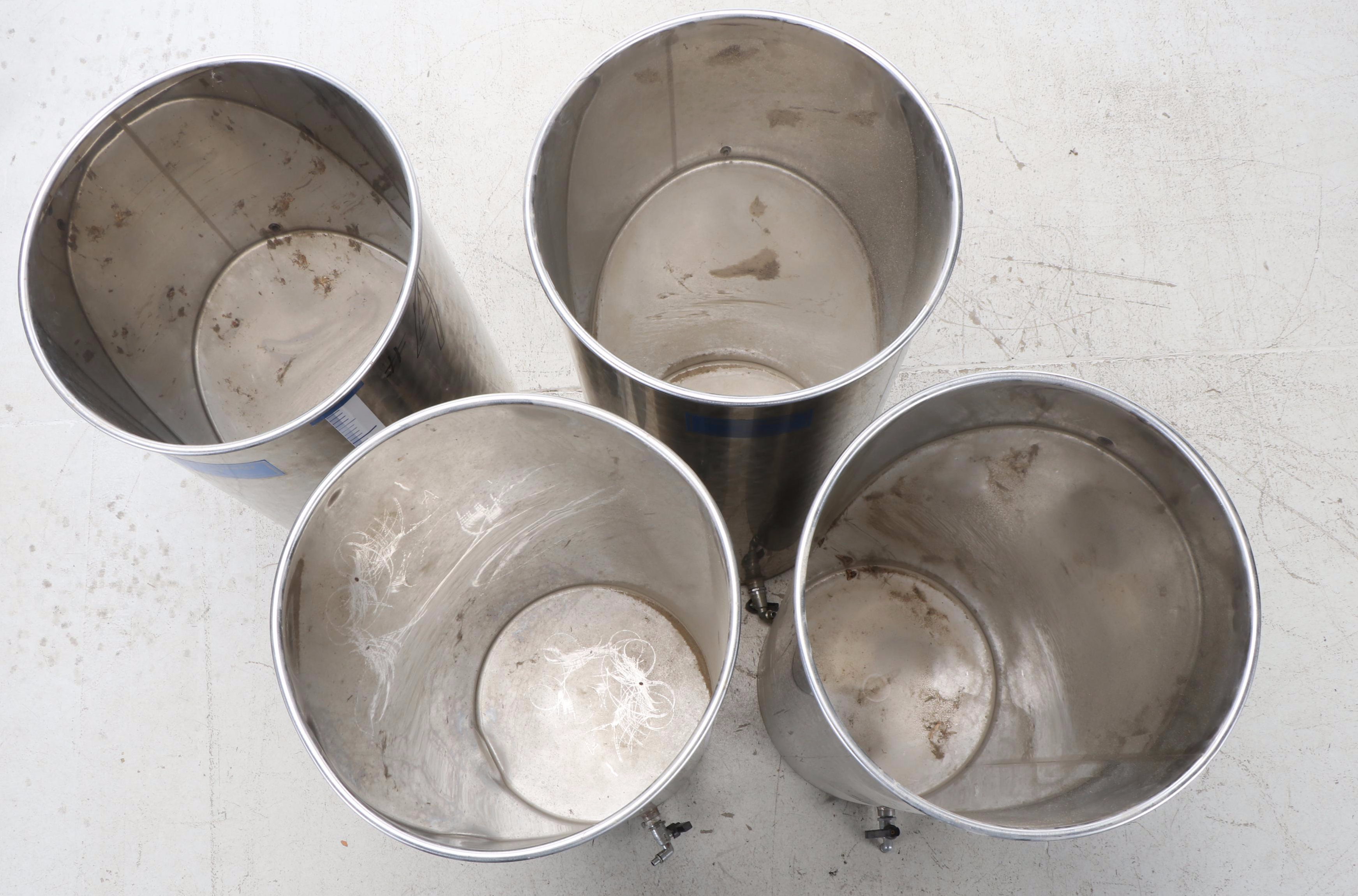 Marchisio Variable Capacity Stainless Steel Wine Tanks with Bottle Rack