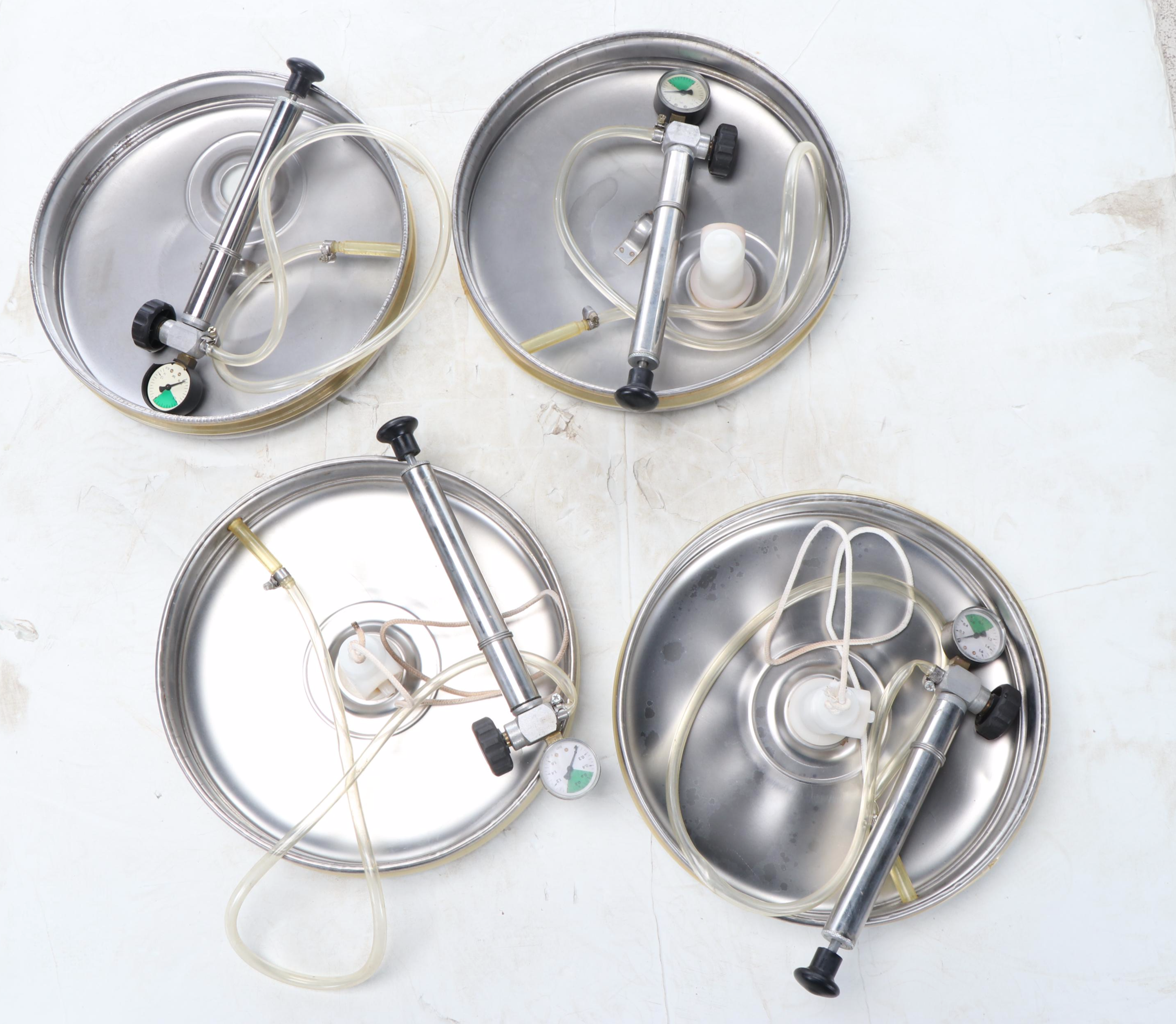 Marchisio Variable Capacity Stainless Steel Wine Tanks with Bottle Rack