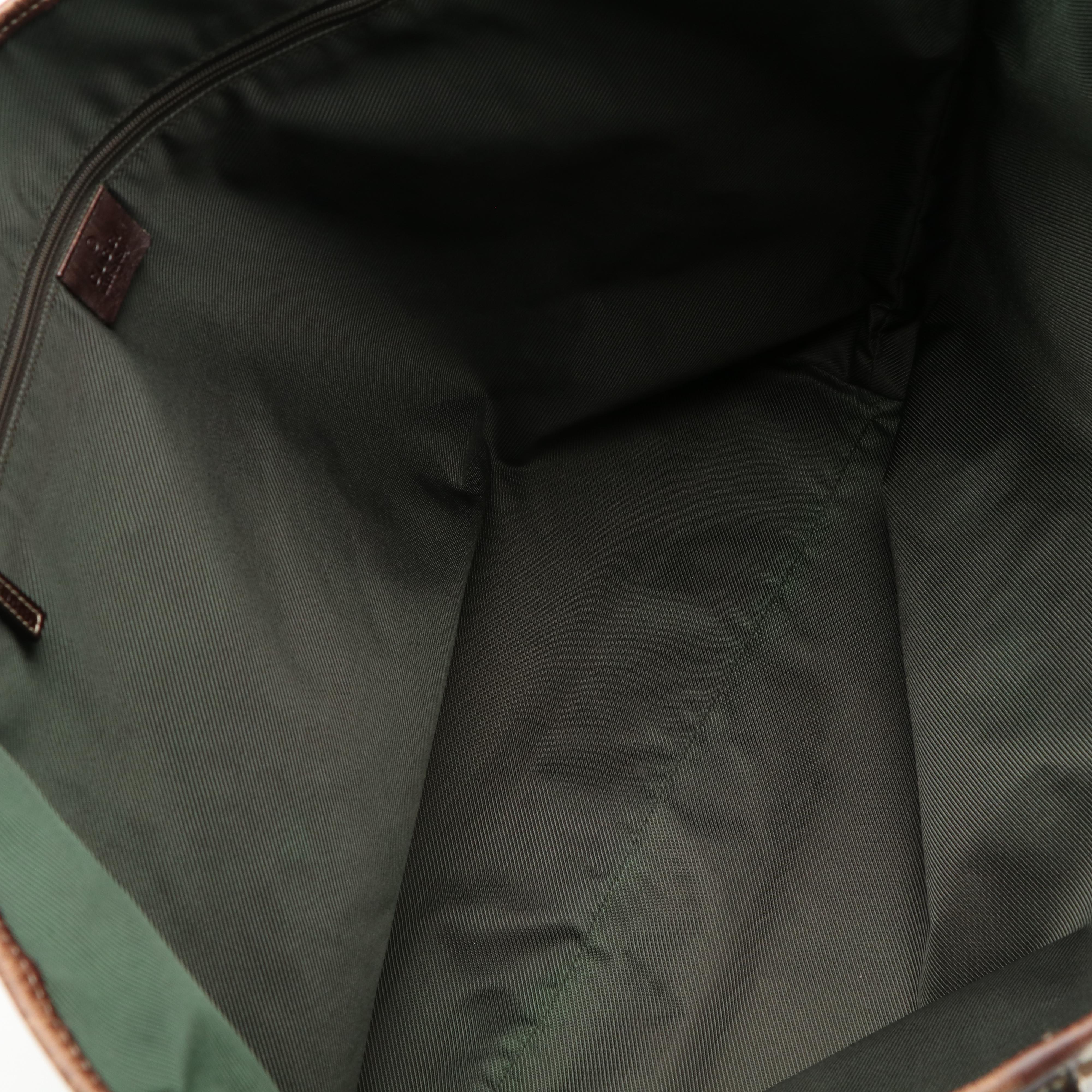 Gucci Horsebit Tote Bag in Canvas and Leather