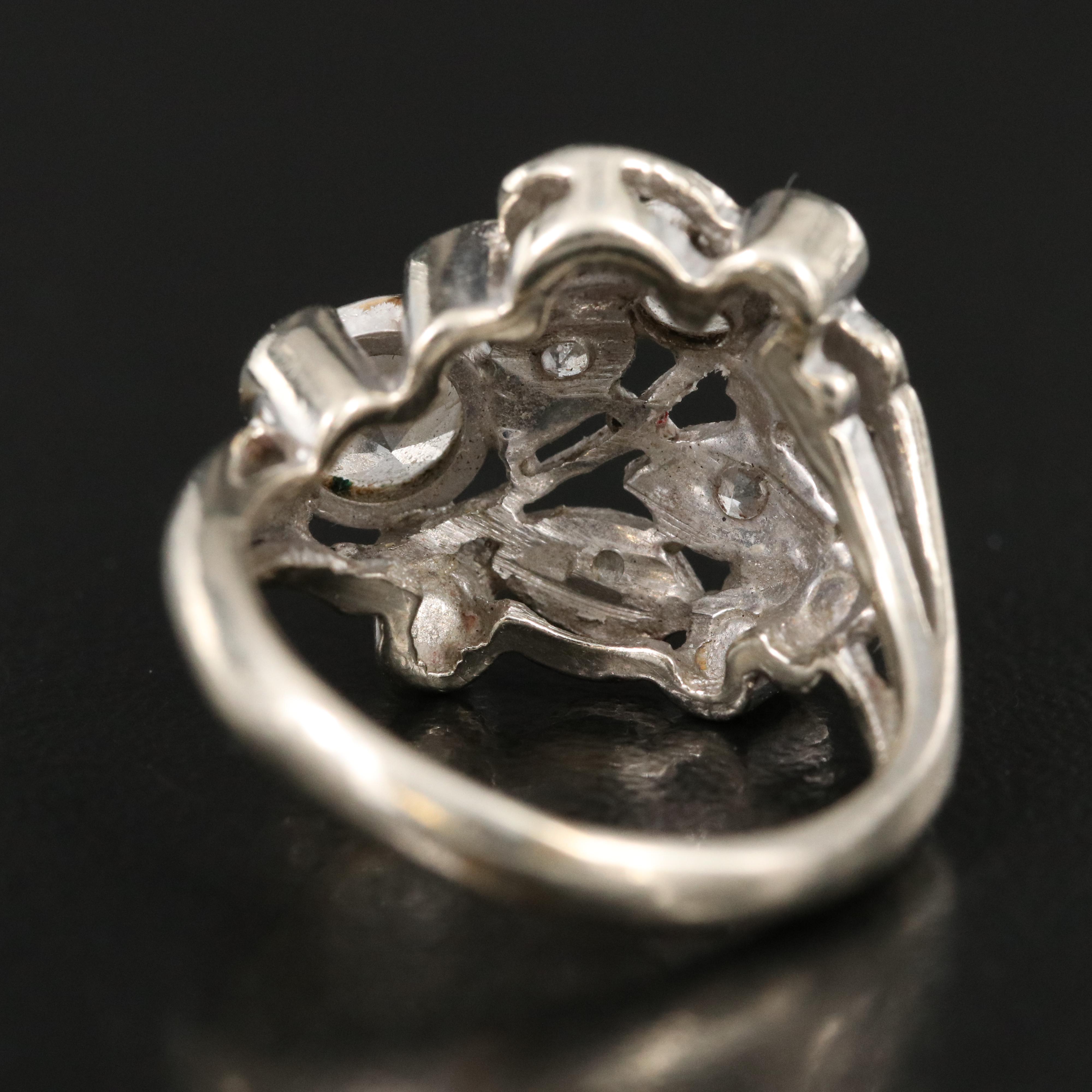 Vintage 14K 0.86 CTW Diamond Ring