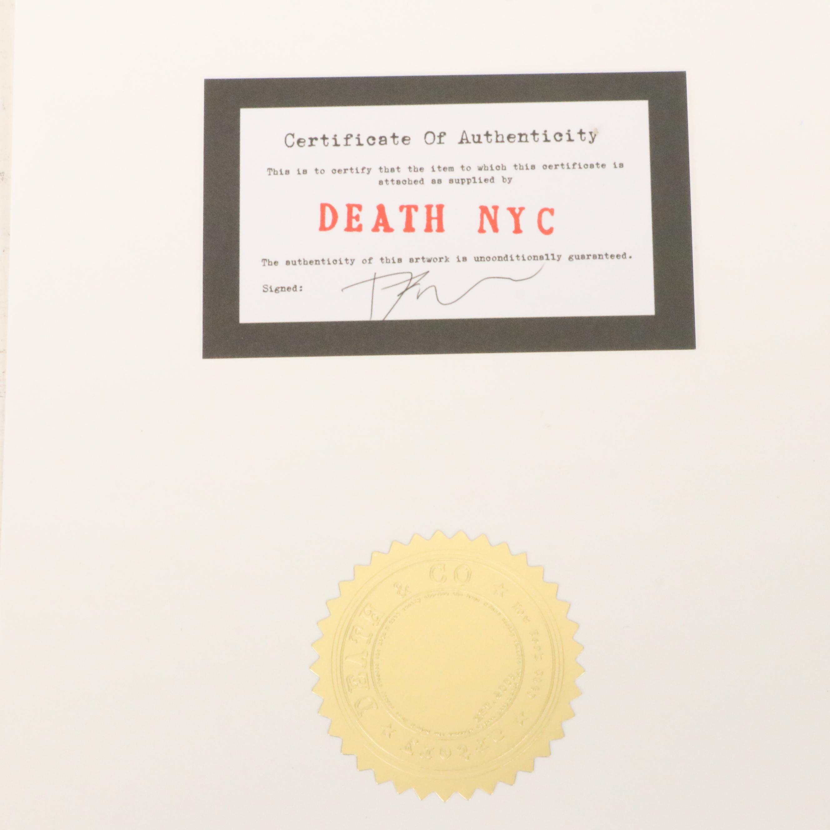 Death NYC Graphic Digital Print Featuring Taylor Swift, 2023