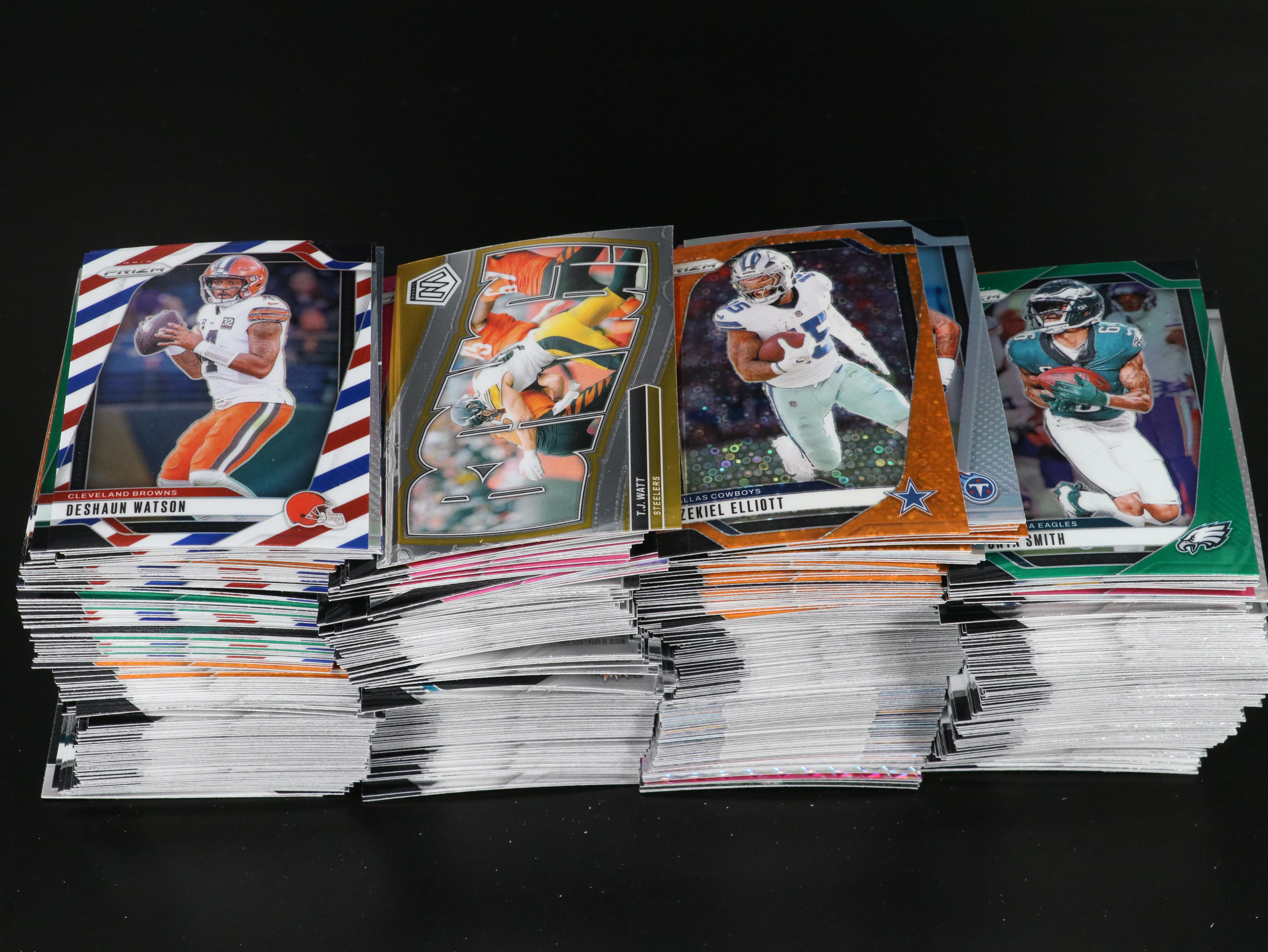 Prizm with Other Football Cards Featuring Derrick Henry and More, 2020s