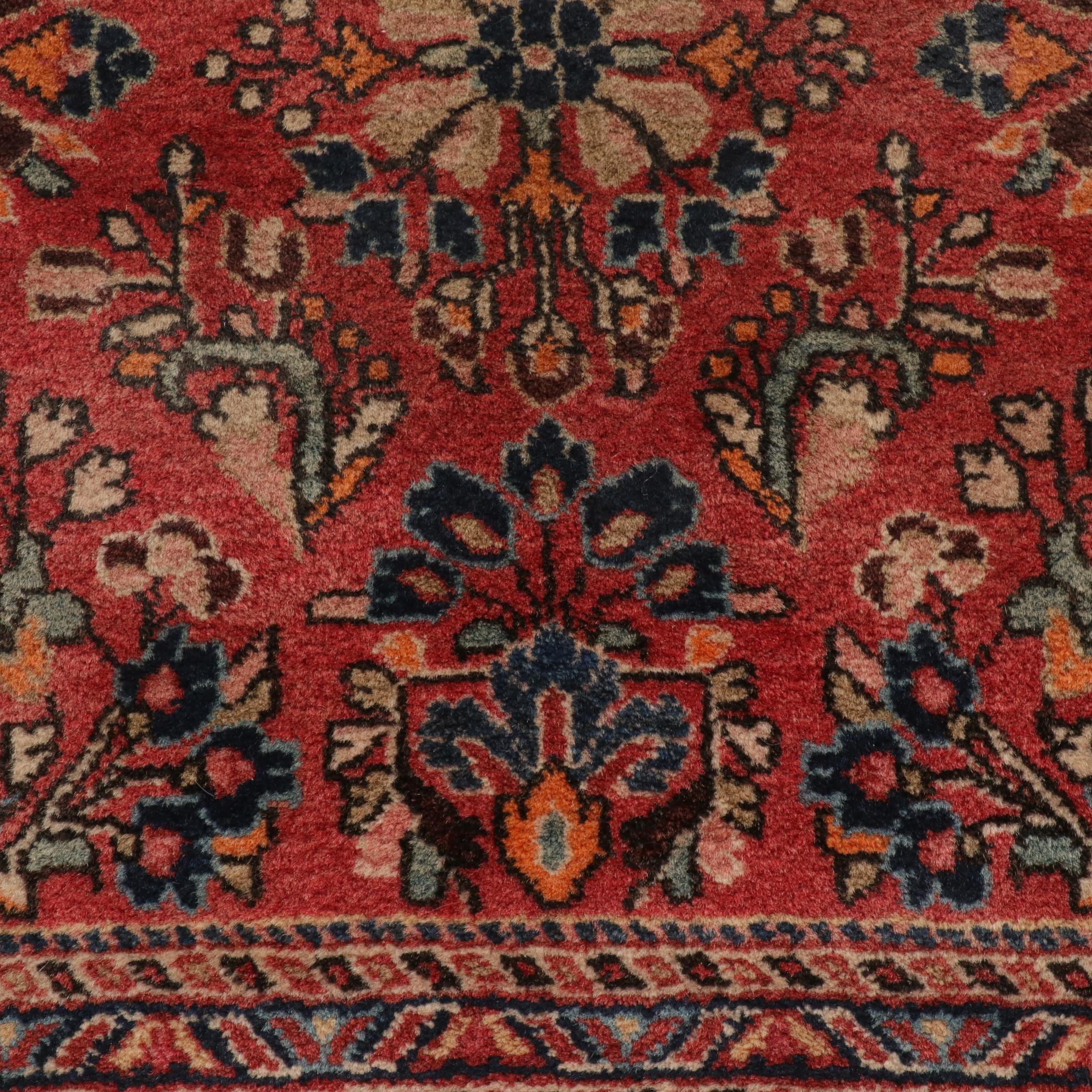 1'11 x 2'7 Hand-Knotted Persian Mehriban Accent Rug