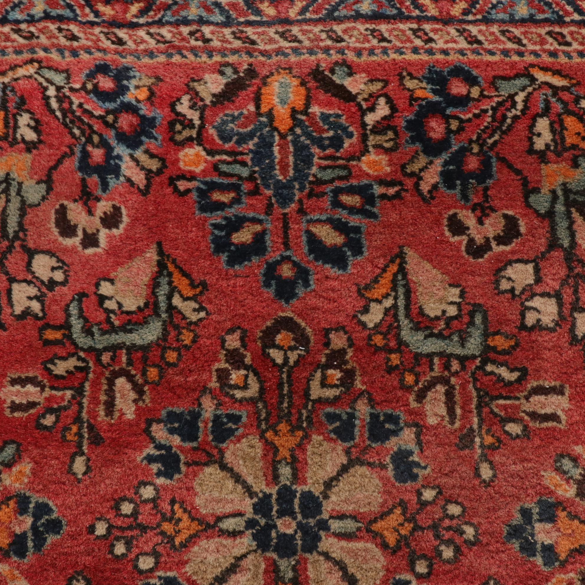1'11 x 2'7 Hand-Knotted Persian Mehriban Accent Rug