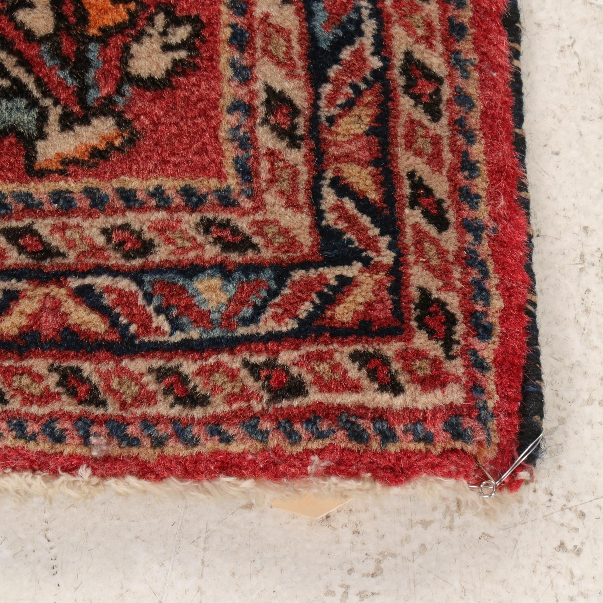 1'11 x 2'7 Hand-Knotted Persian Mehriban Accent Rug