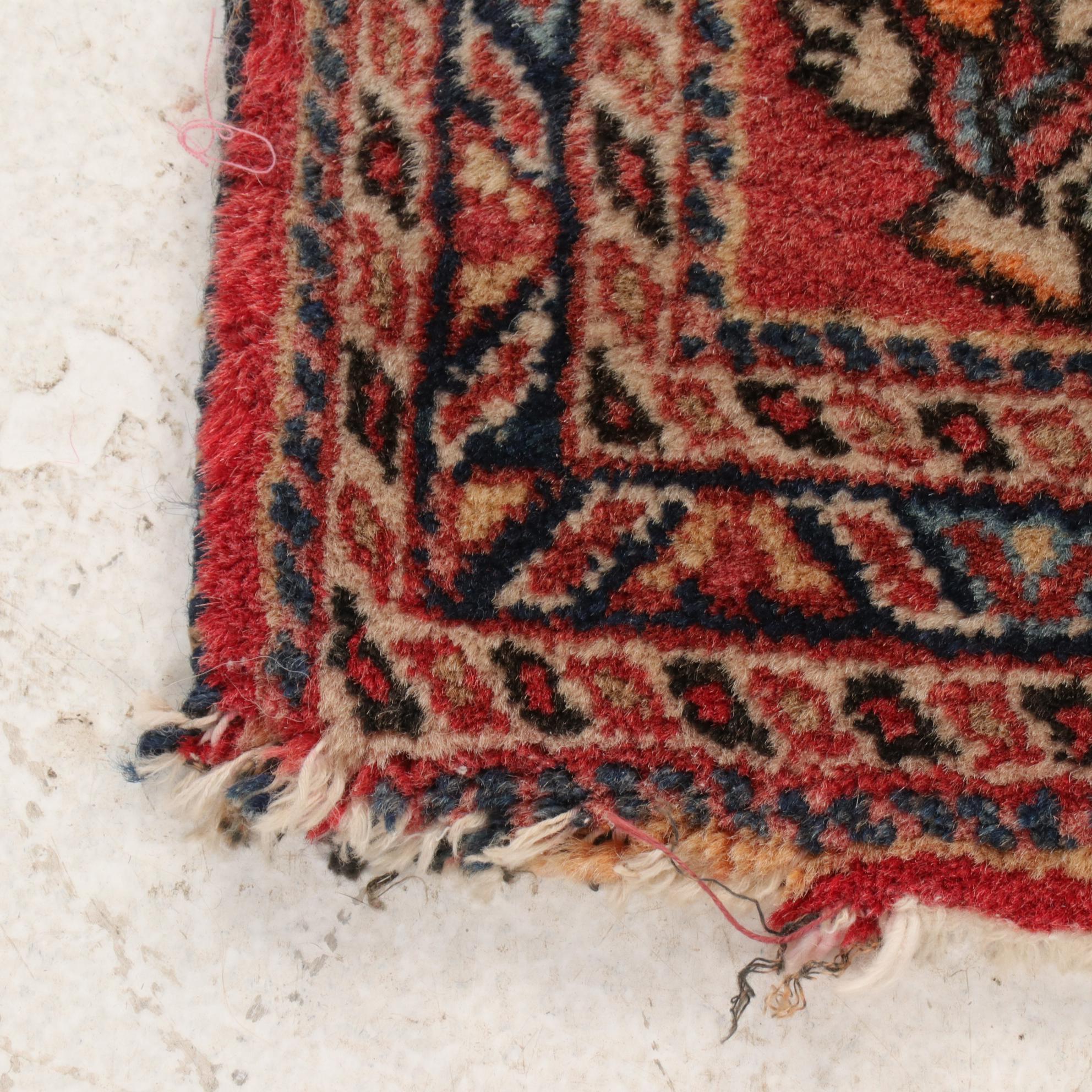 1'11 x 2'7 Hand-Knotted Persian Mehriban Accent Rug