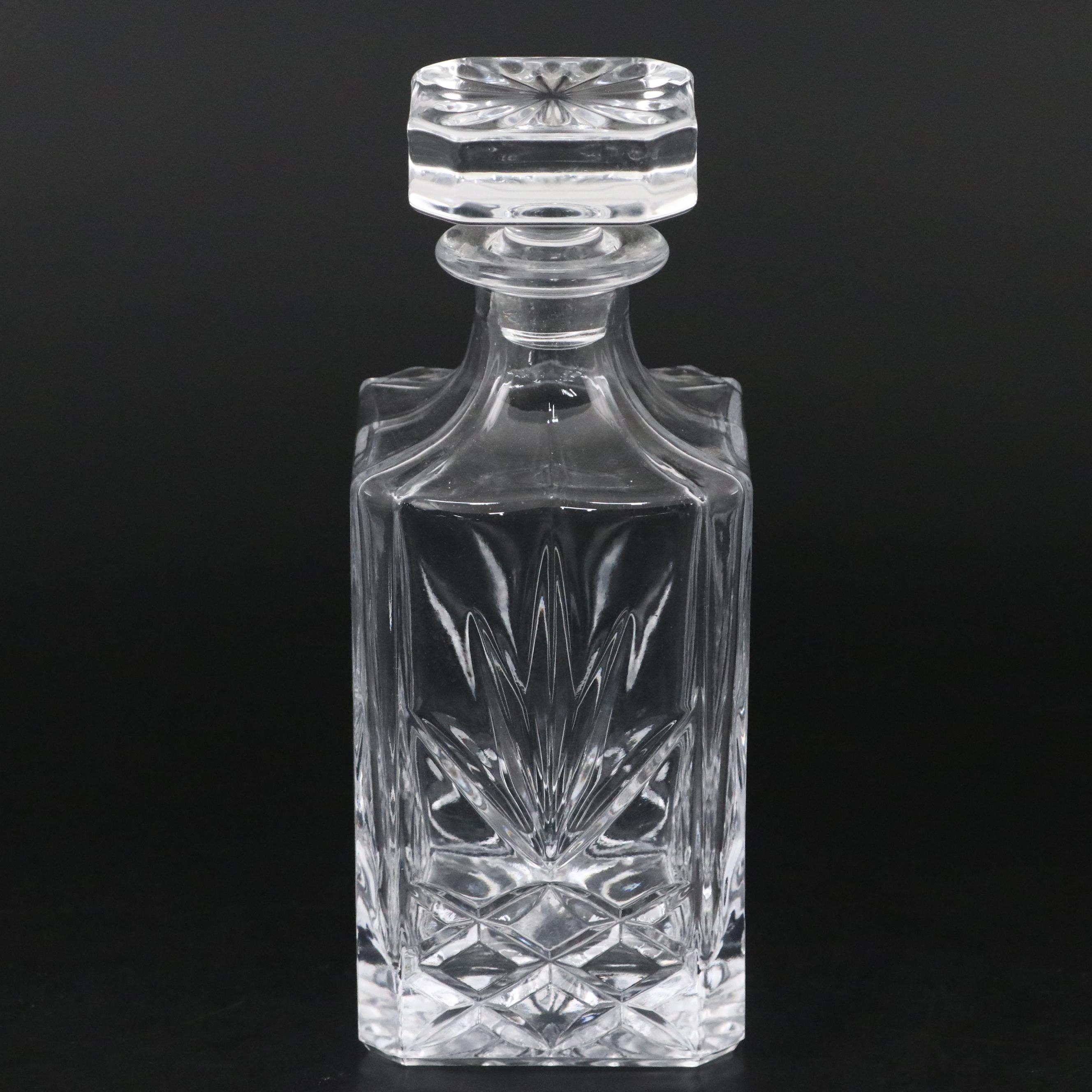 Cristal d'Arques-Durand "Provence" Decanter and Rocks Glasses