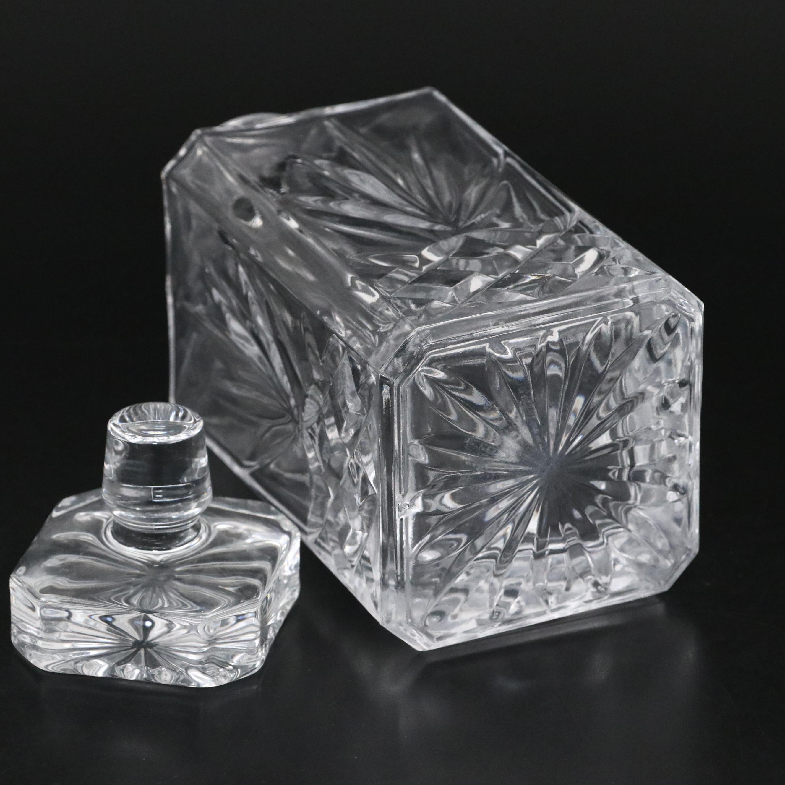 Cristal d'Arques-Durand "Provence" Decanter and Rocks Glasses