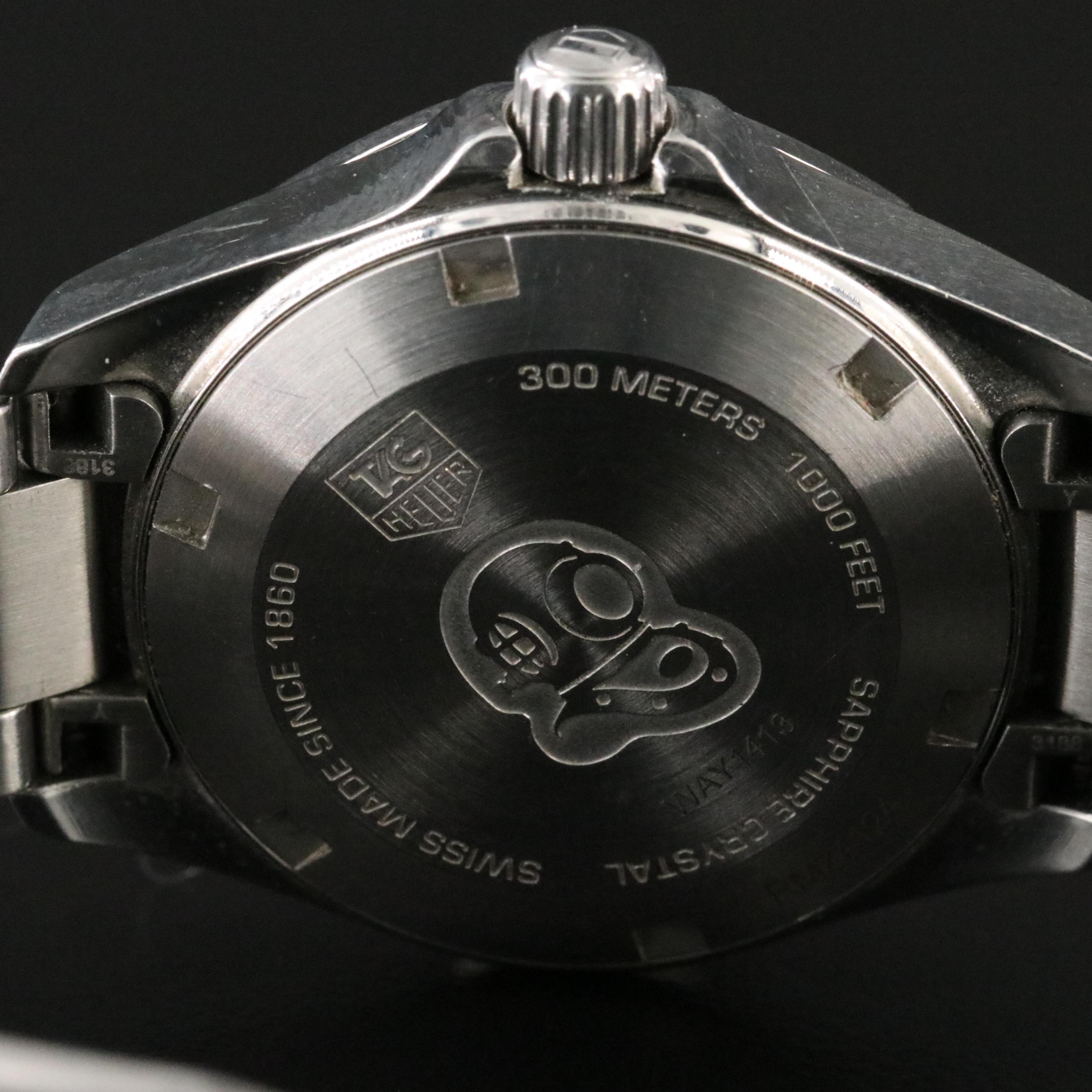 TAG Heuer Aquaracer Mother-of-Pearl Diamond Dial 300M Watch