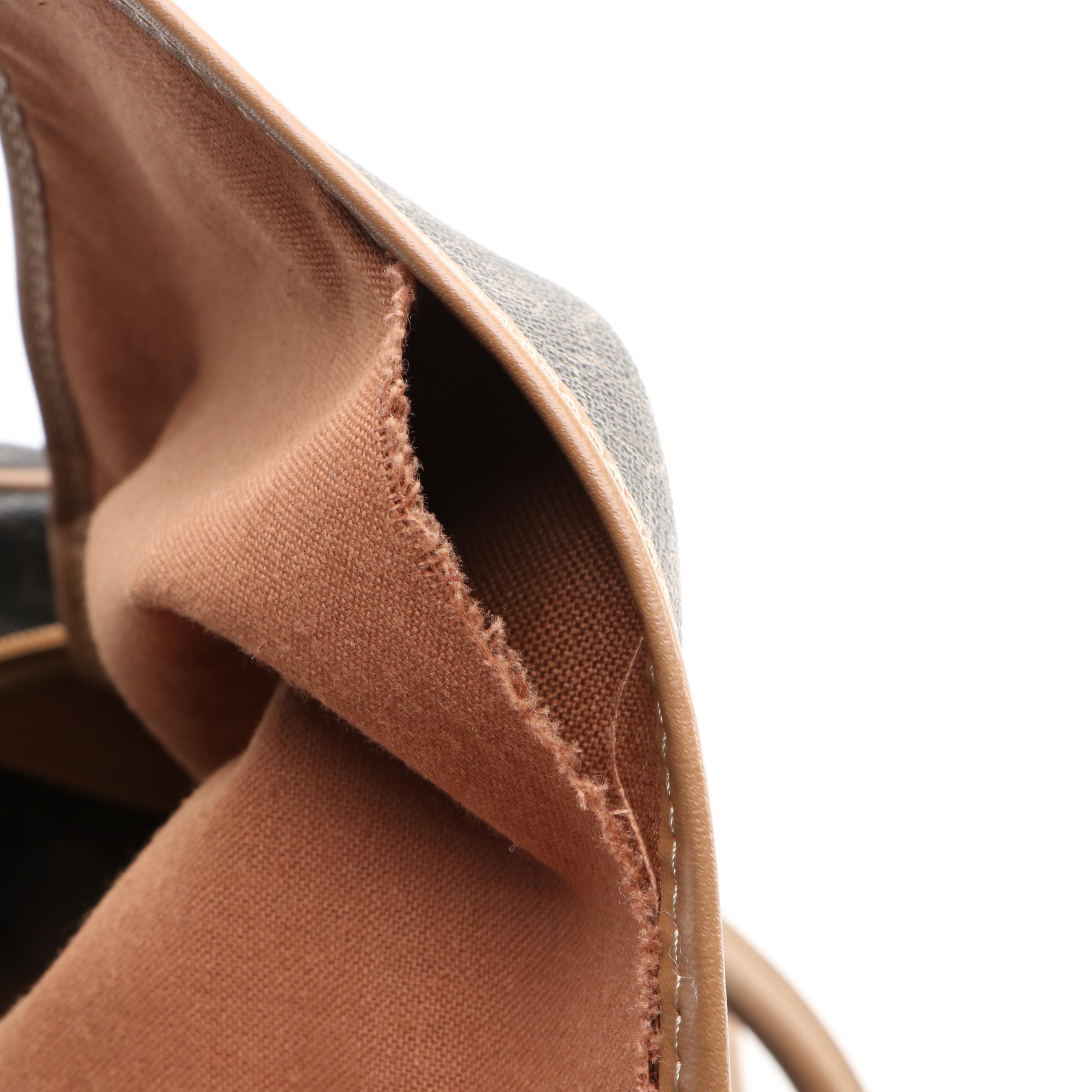 Christian Dior Boston Bag in Monogram Honeycomb Canvas and Leather