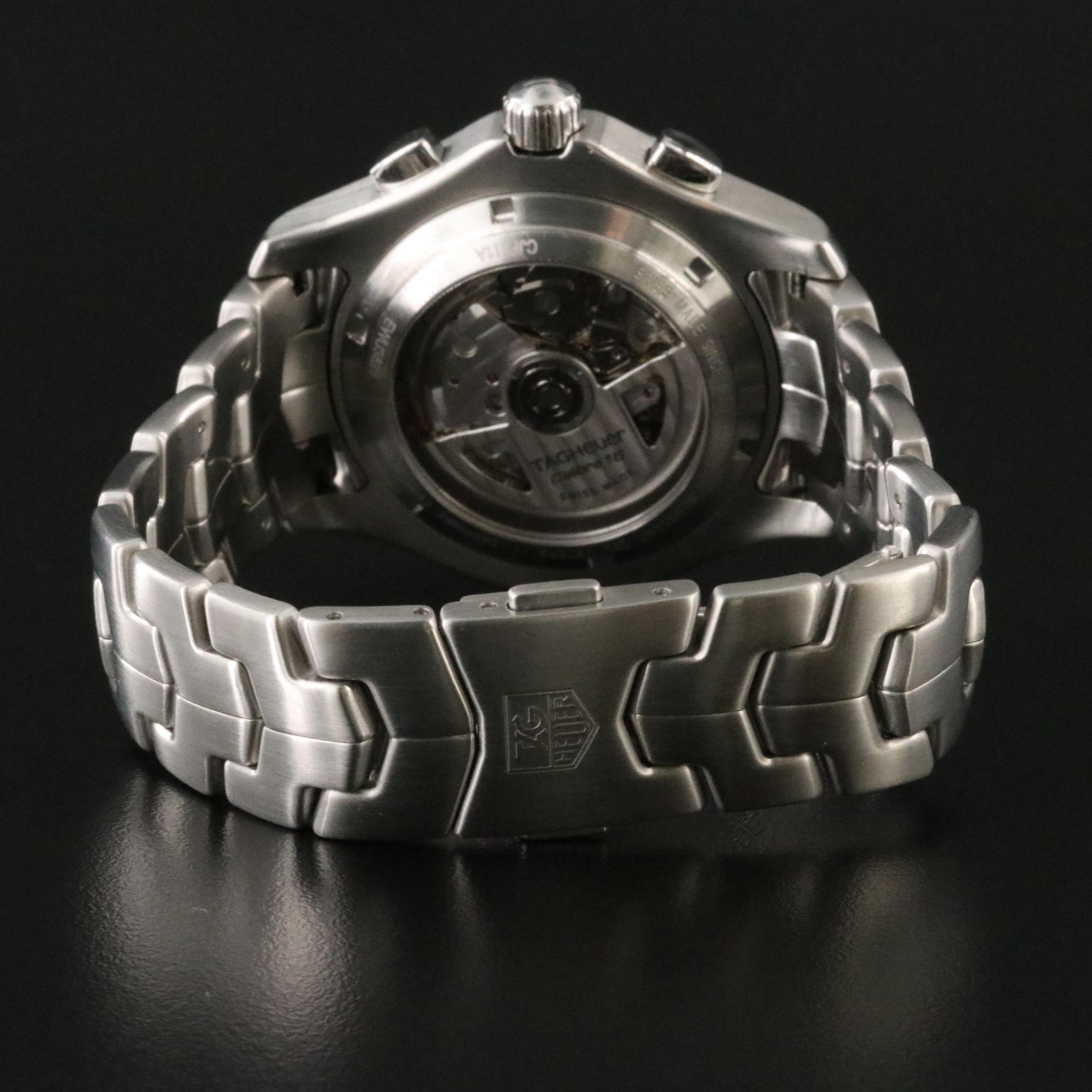 Tag Heuer Link Calibre 16 Stainless Steel Automatic Watch