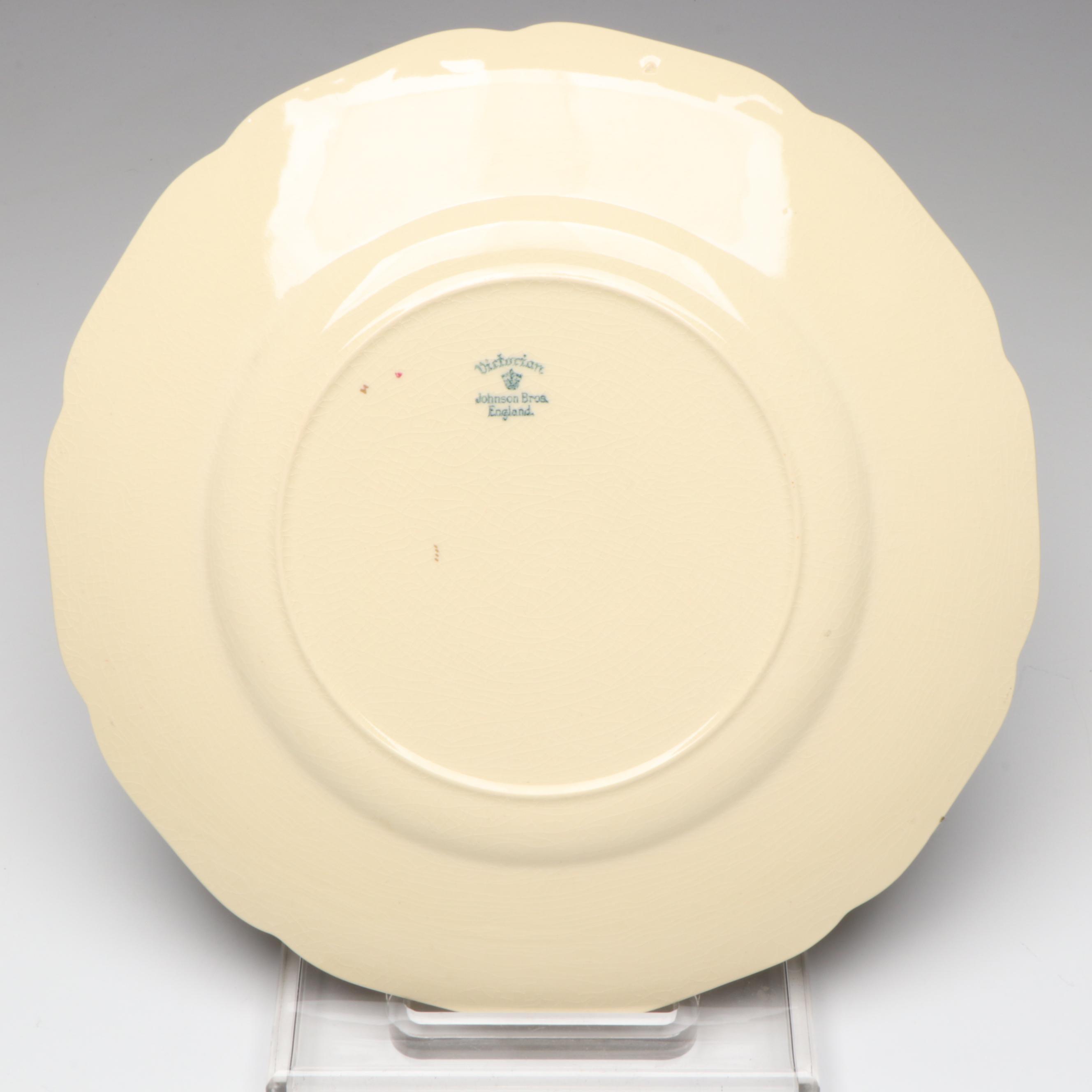 Edwin M. Knowles "Regal" Ceramic Teacup Set with More Tea Dishes