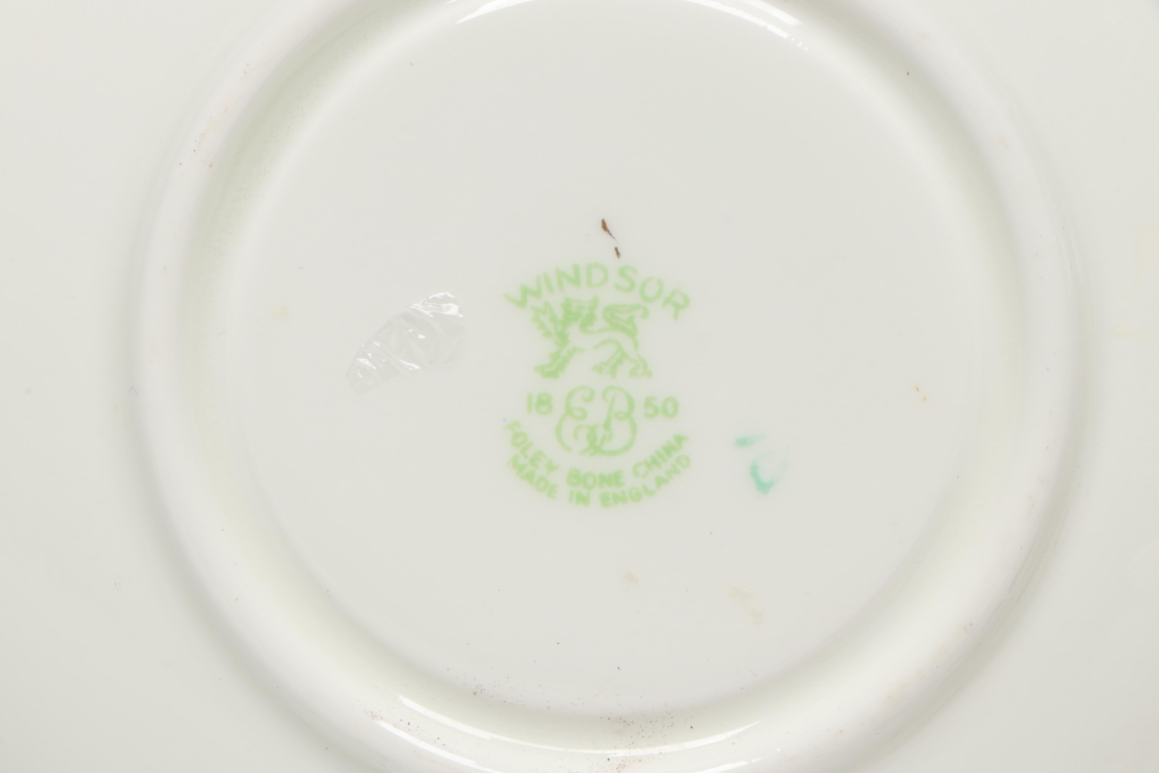 Edwin M. Knowles "Regal" Ceramic Teacup Set with More Tea Dishes