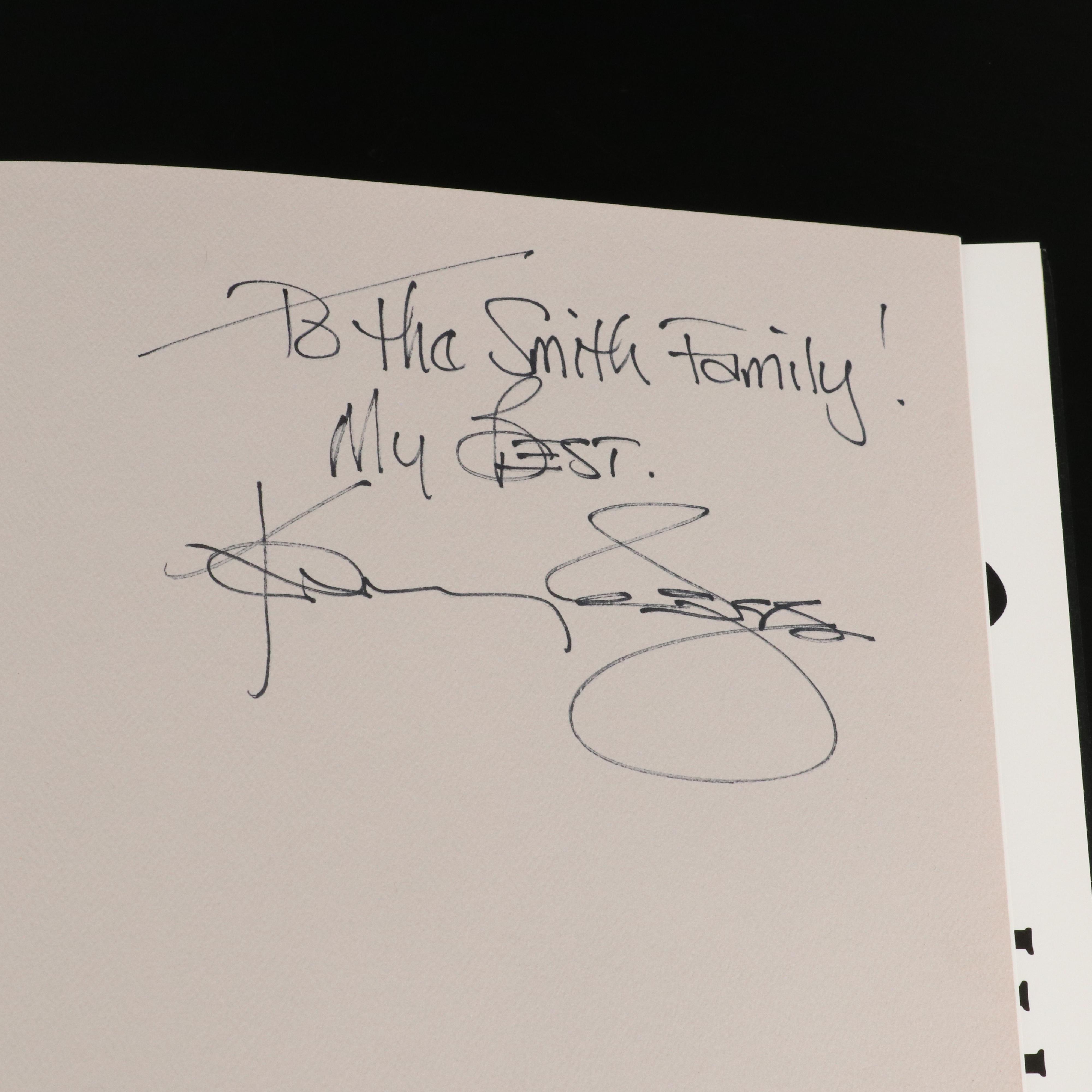 Kenny Rogers Signed "Your Friends and Mine" Book