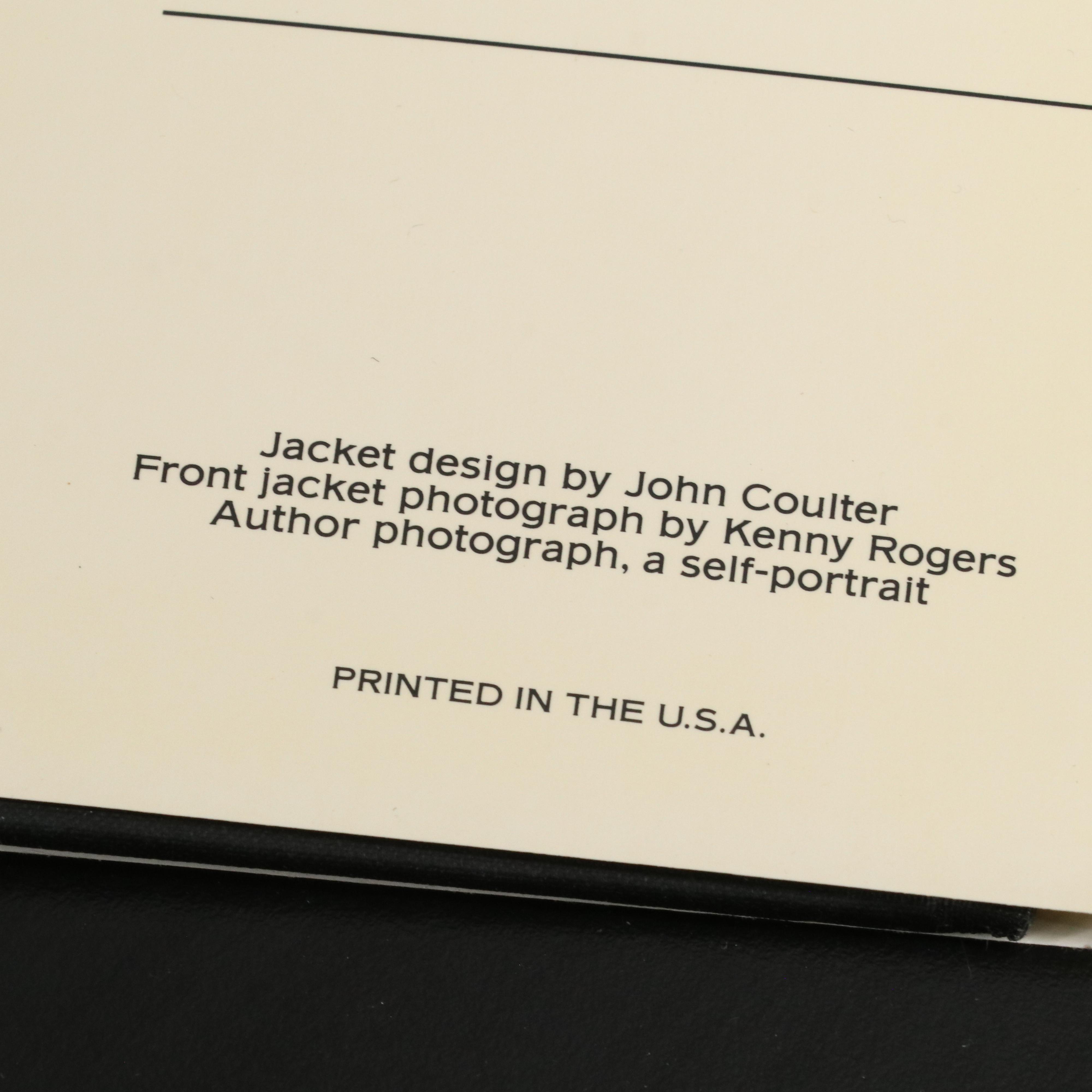 Kenny Rogers Signed "Your Friends and Mine" Book