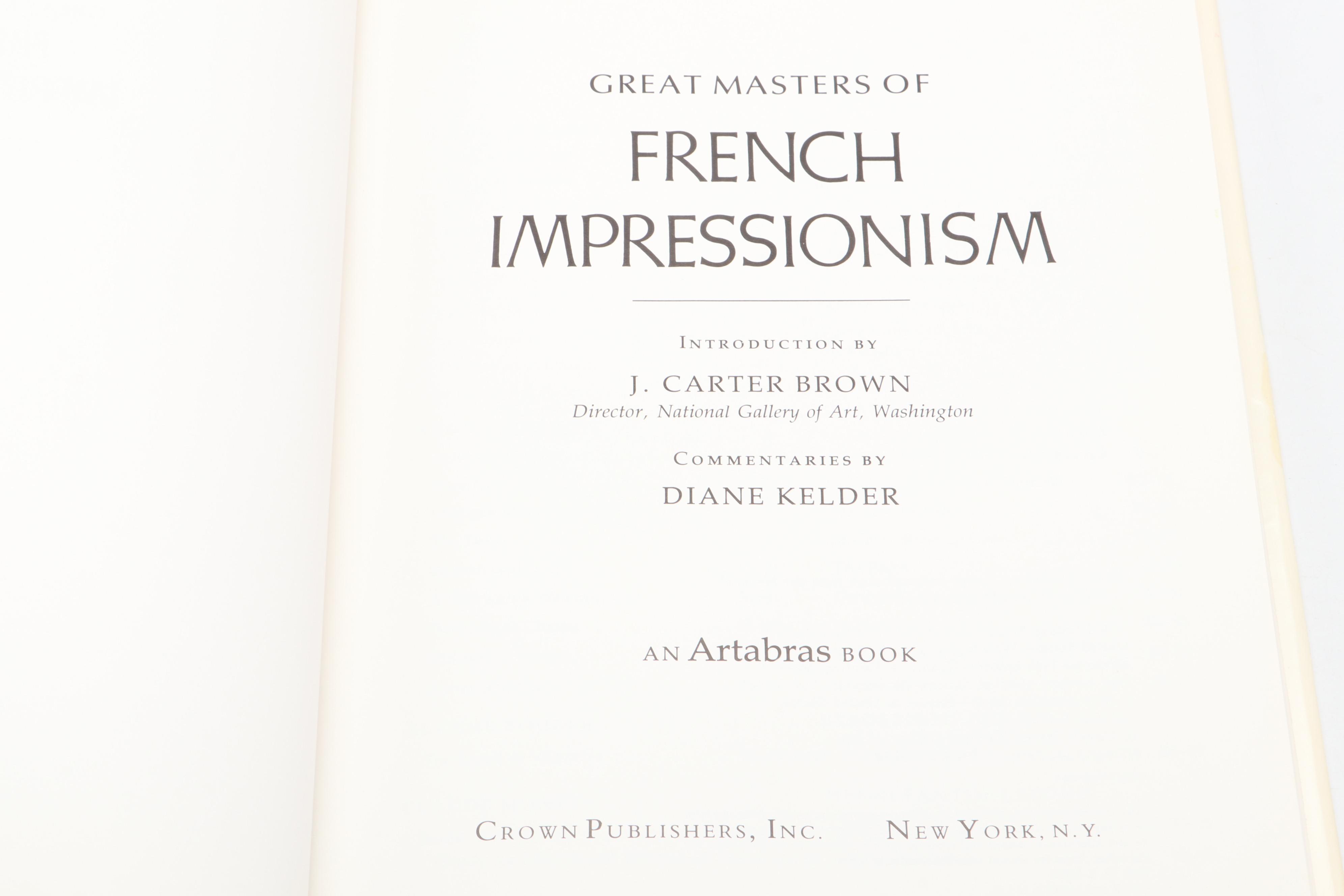 "The Impressionists" by Steven Adams with Other Books on Art and History