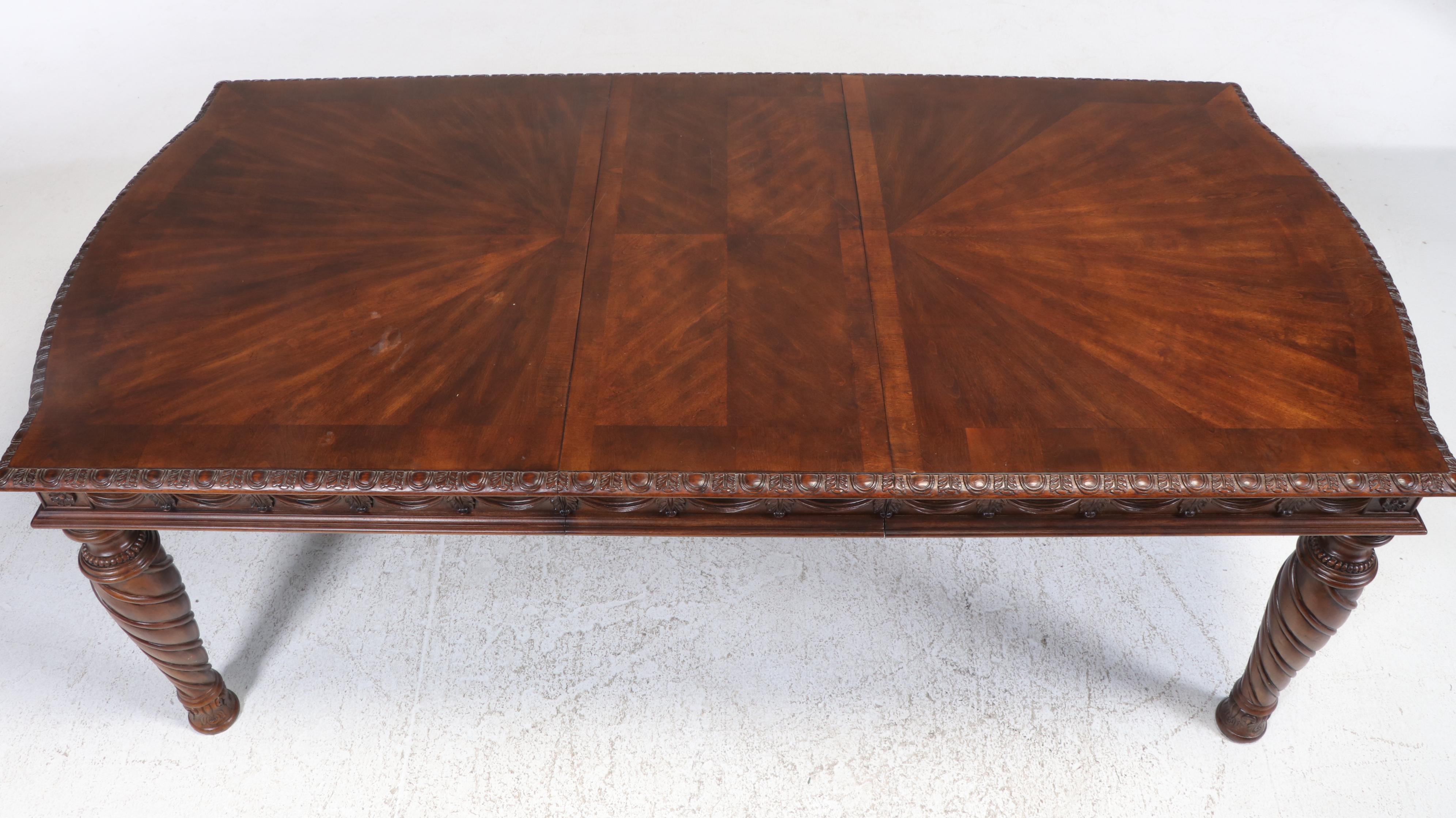 Nine-Piece Ashley Furniture "North Shore" Dining Set