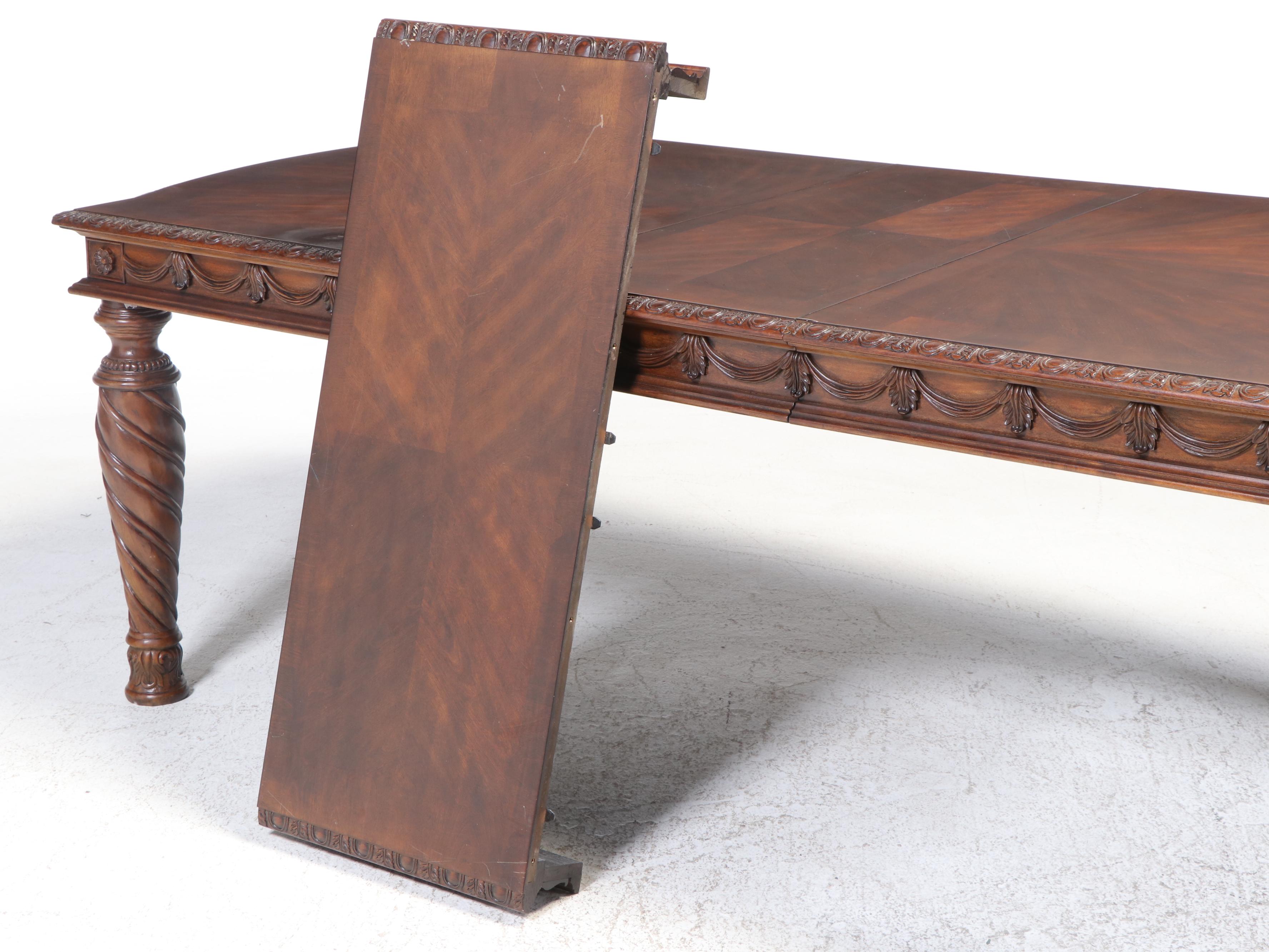 Nine-Piece Ashley Furniture "North Shore" Dining Set