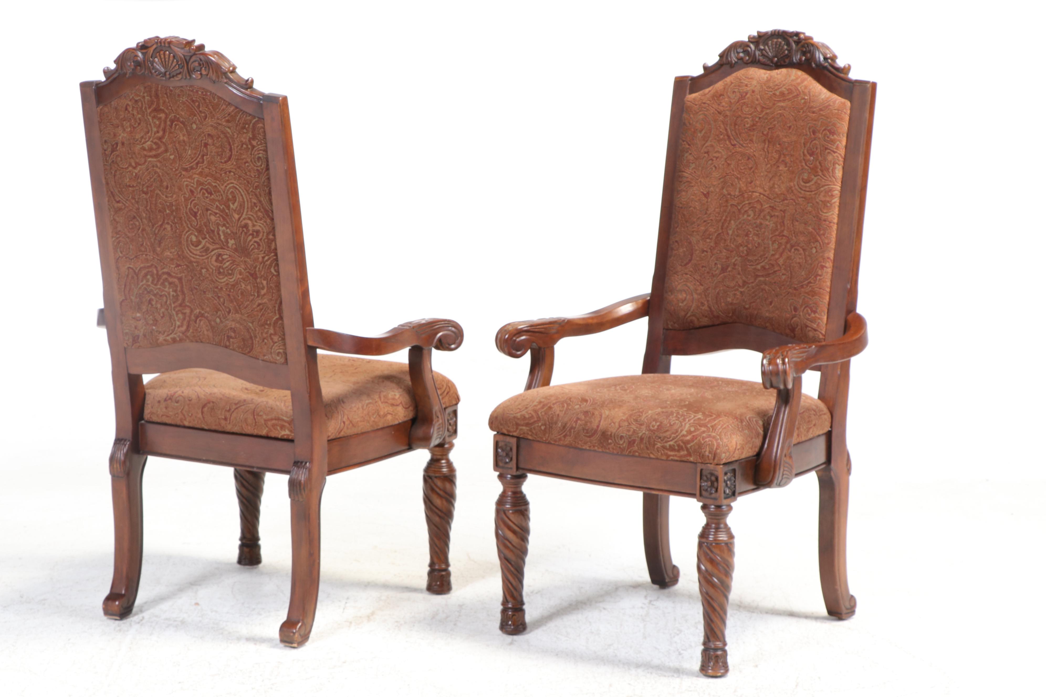 Nine-Piece Ashley Furniture "North Shore" Dining Set