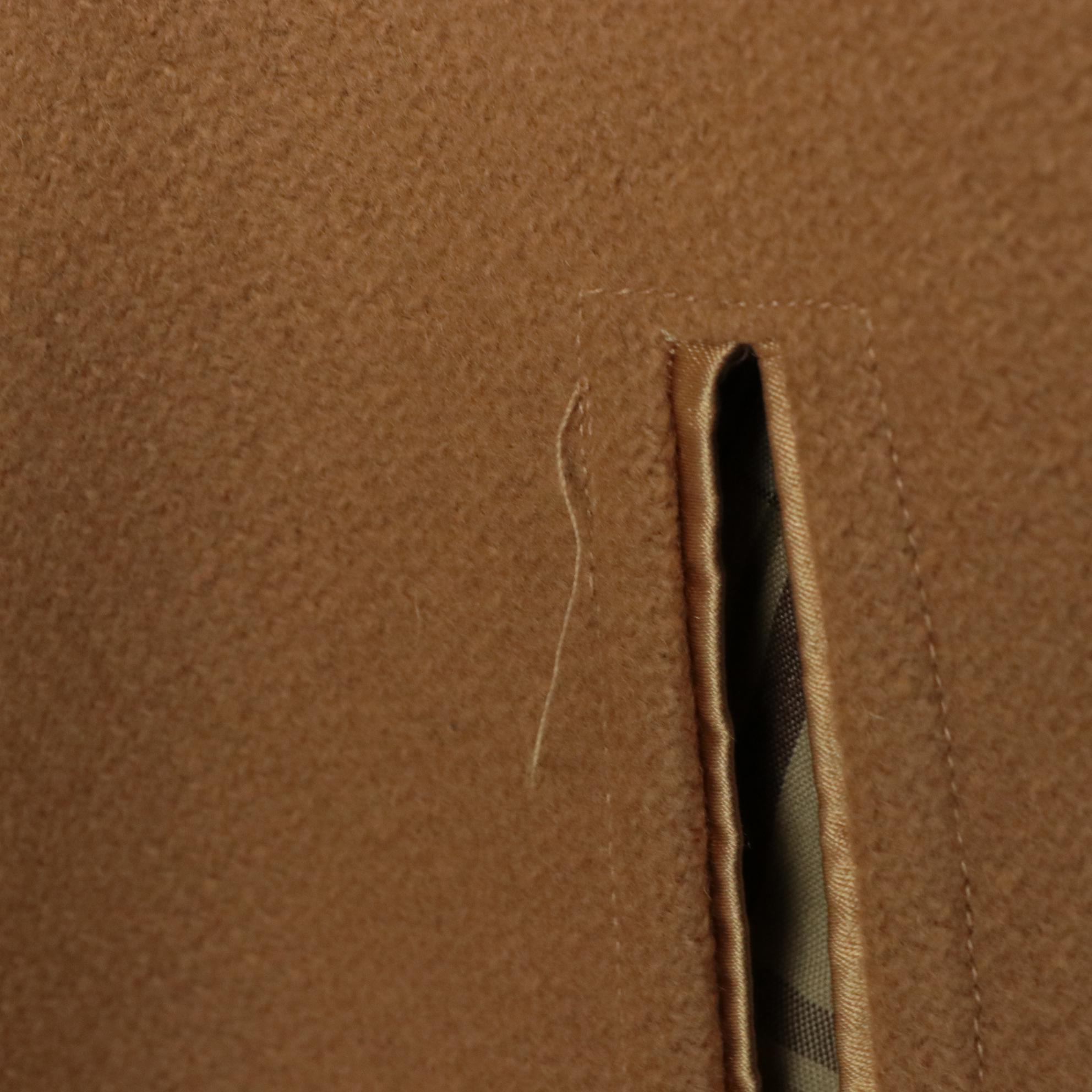 Men's Brooks Brothers Wool Lined Trench Coat & Leather Shop Collection Jacket